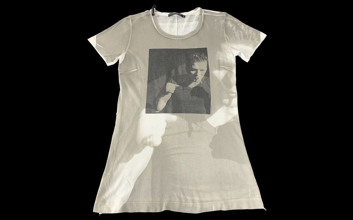 Dolce & Gabbana Dolce & Gabana Mickey Rourke Star Boxer Printed Tee Size S / US 4 / IT 40 - 1 Thumbnail