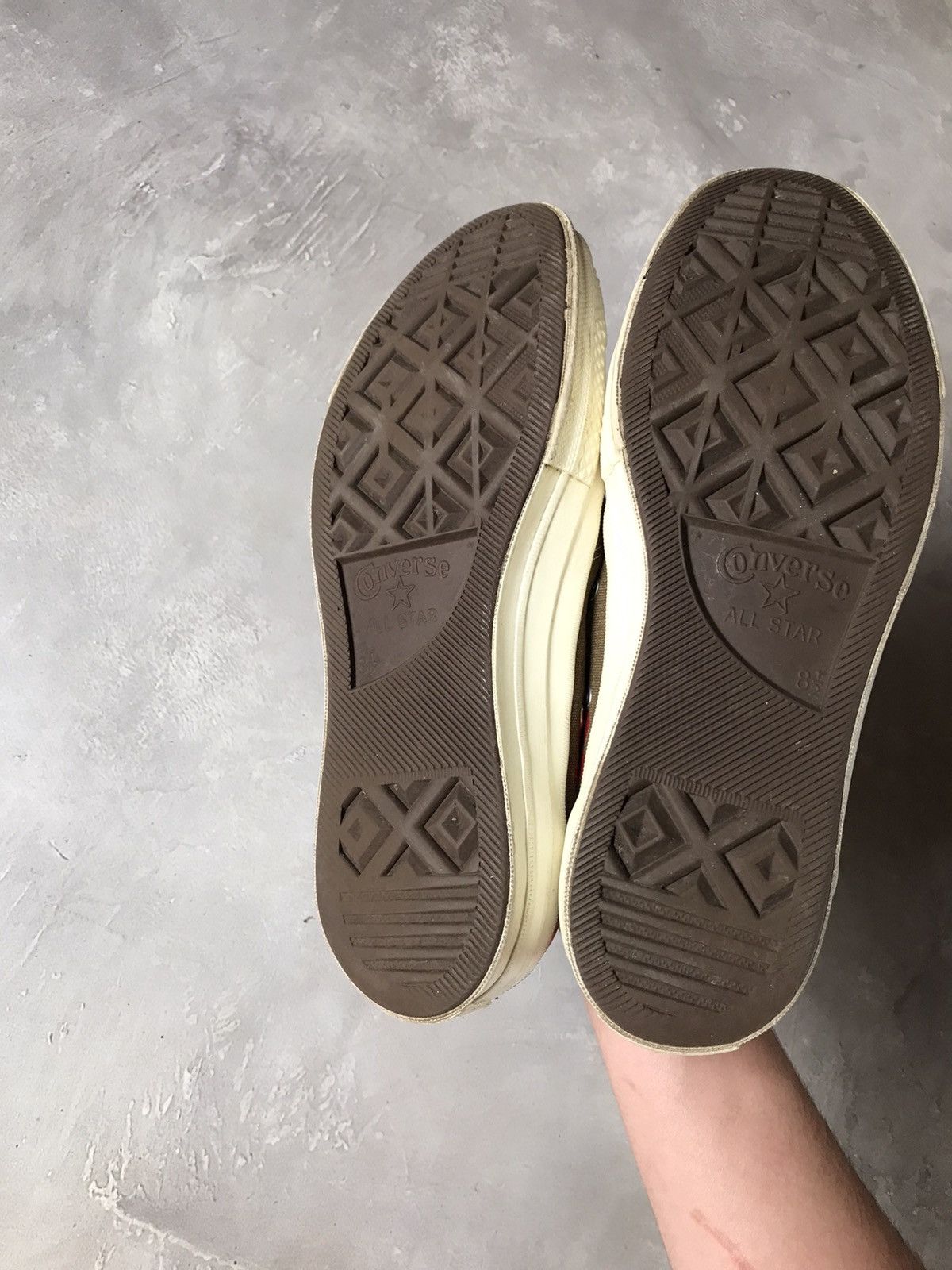 Comme des Garcons × Converse Convers Chuck 70 Come Des Garcons Play Olive Size US 8.5 / EU 41-42 - 12 Thumbnail