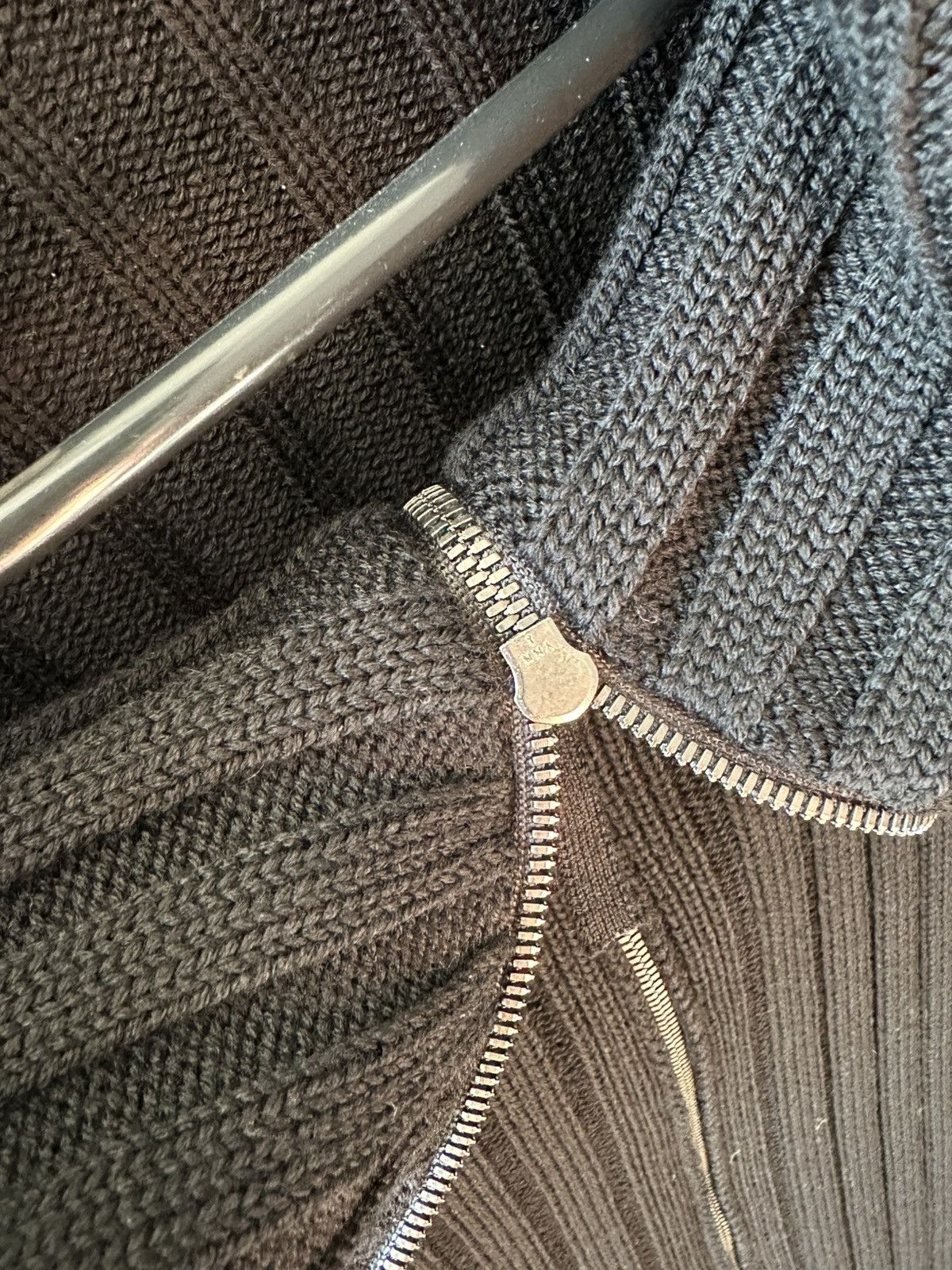 Annette Gortz Annette Görtz Ferry rib‑knit sweater with stand collar Size L / US 10 / IT 46 - 12 Thumbnail