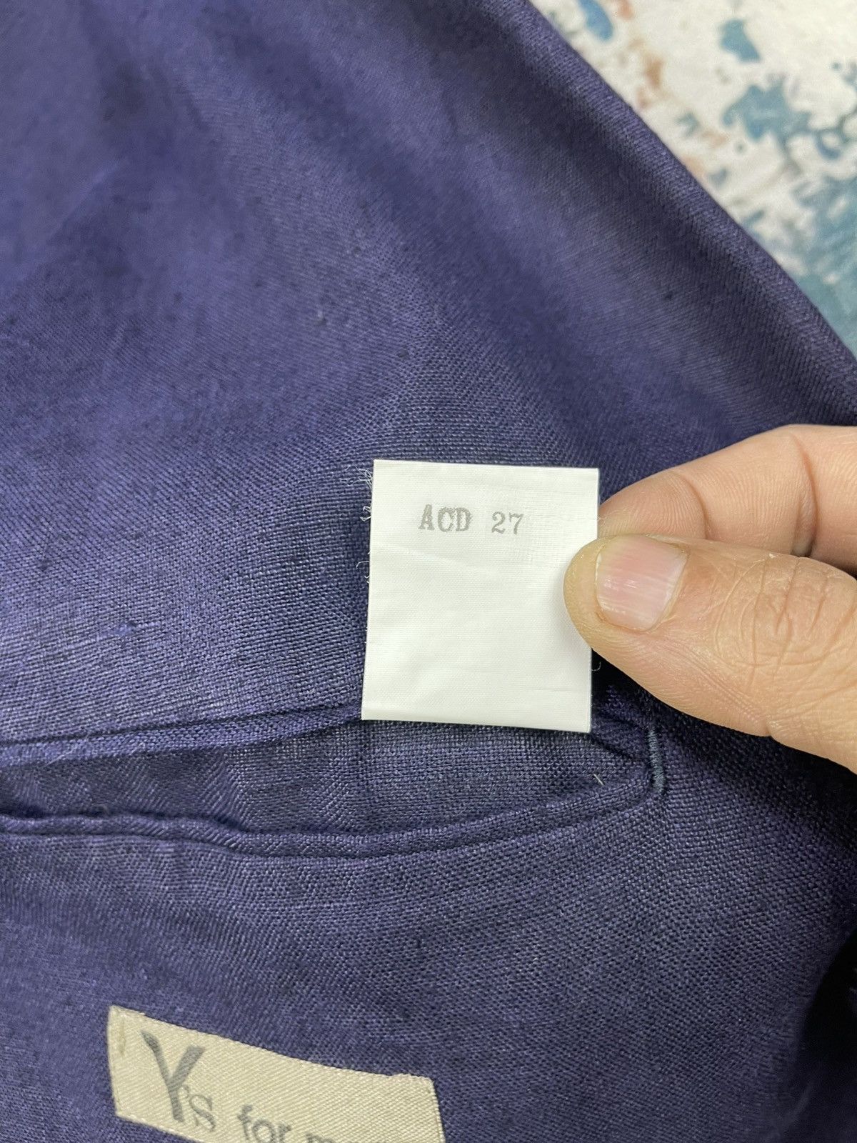 Y's for Men Yohji Yamamoto A/W 2016 Y’s For Men Indigo Hemp Jacket Size US M / EU 48-50 / 2 - 15 Thumbnail