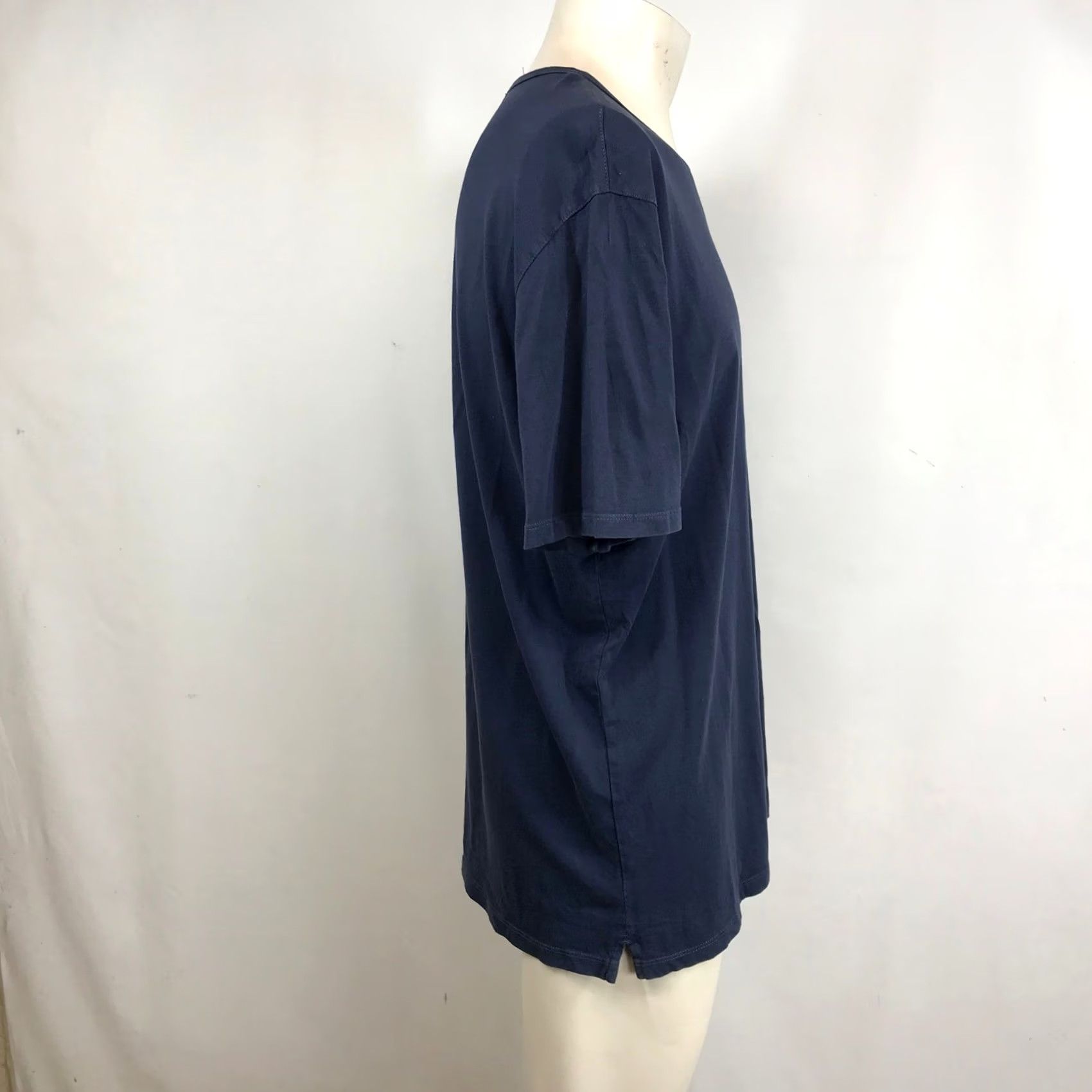 Vintage Robert Barakett XXL Cotton Shirt: Classic Navy Blue Size US XL / EU 56 / 4 - 4 Thumbnail