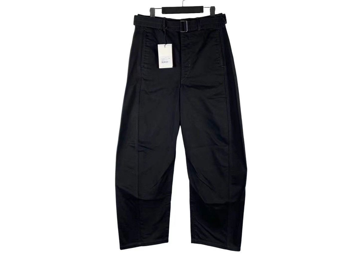 Lemaire Twisted Belted Wide-Leg Jeans