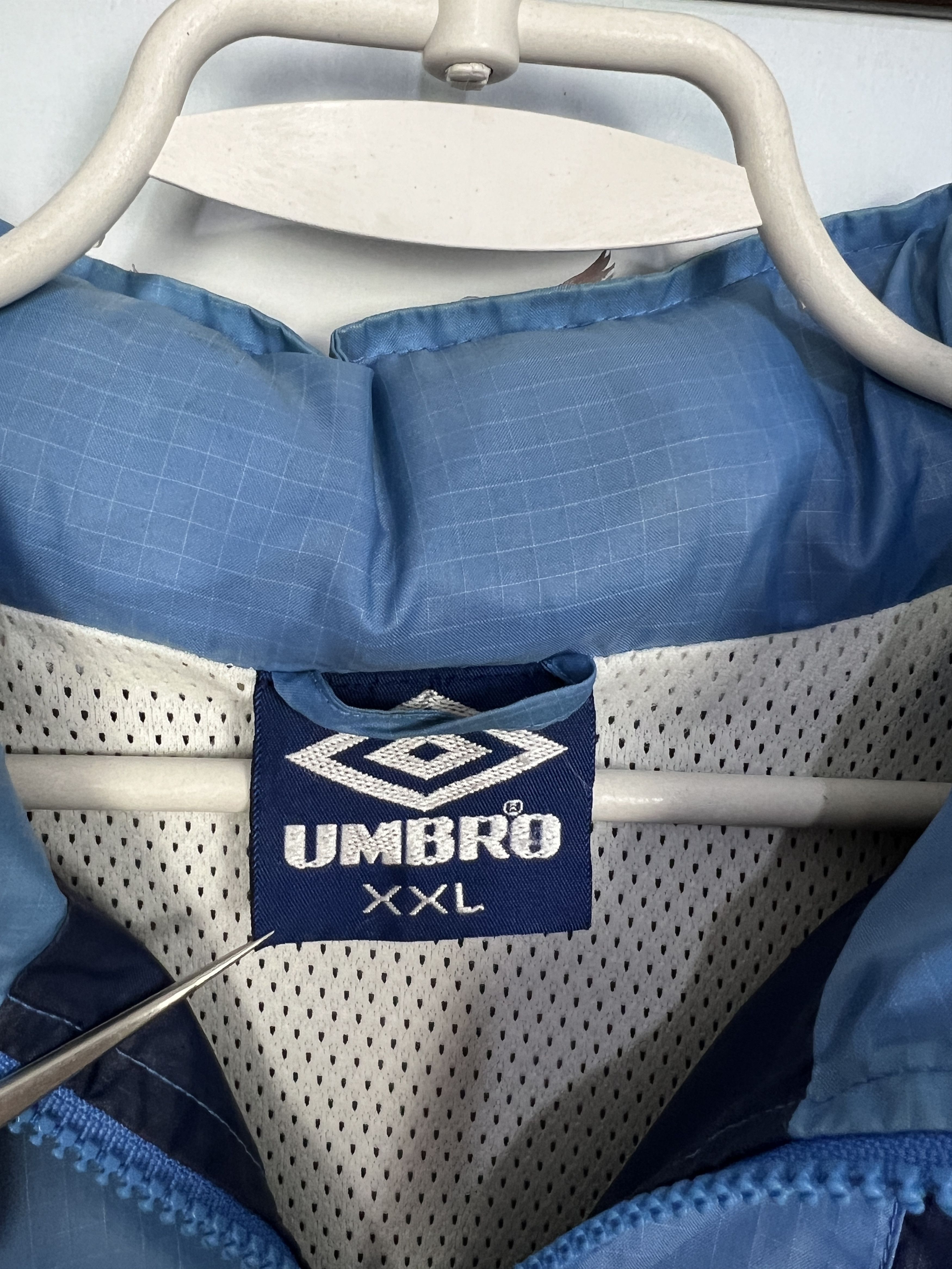 Umbro Vintage Lazio Football Jacket Soccer Track Top Rare Hype Size US XXL / EU 58 / 5 - 8 Thumbnail
