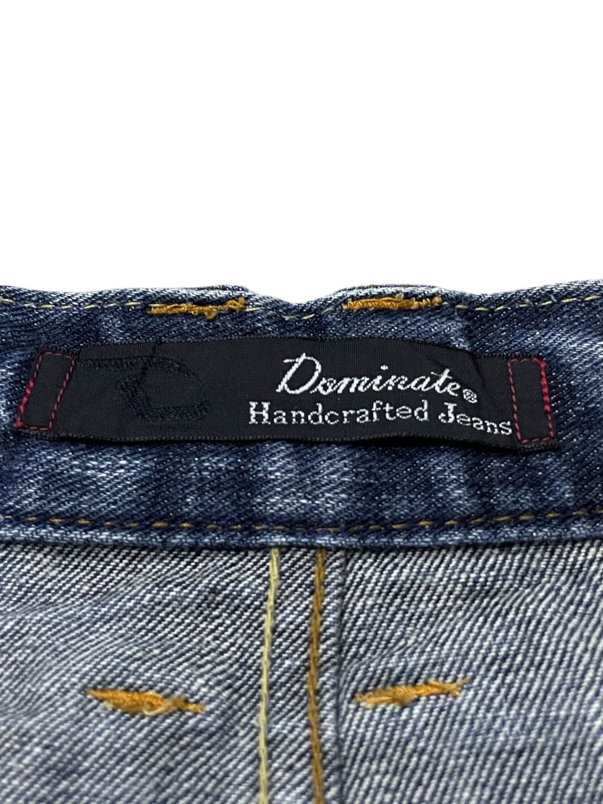 5351 POUR LES HOMMES × Japanese Brand × Tornado Mart DOMINATE Double Waist Spiral Honeycomb Wash Jeans Size US 34 / EU 50 - 22 Thumbnail