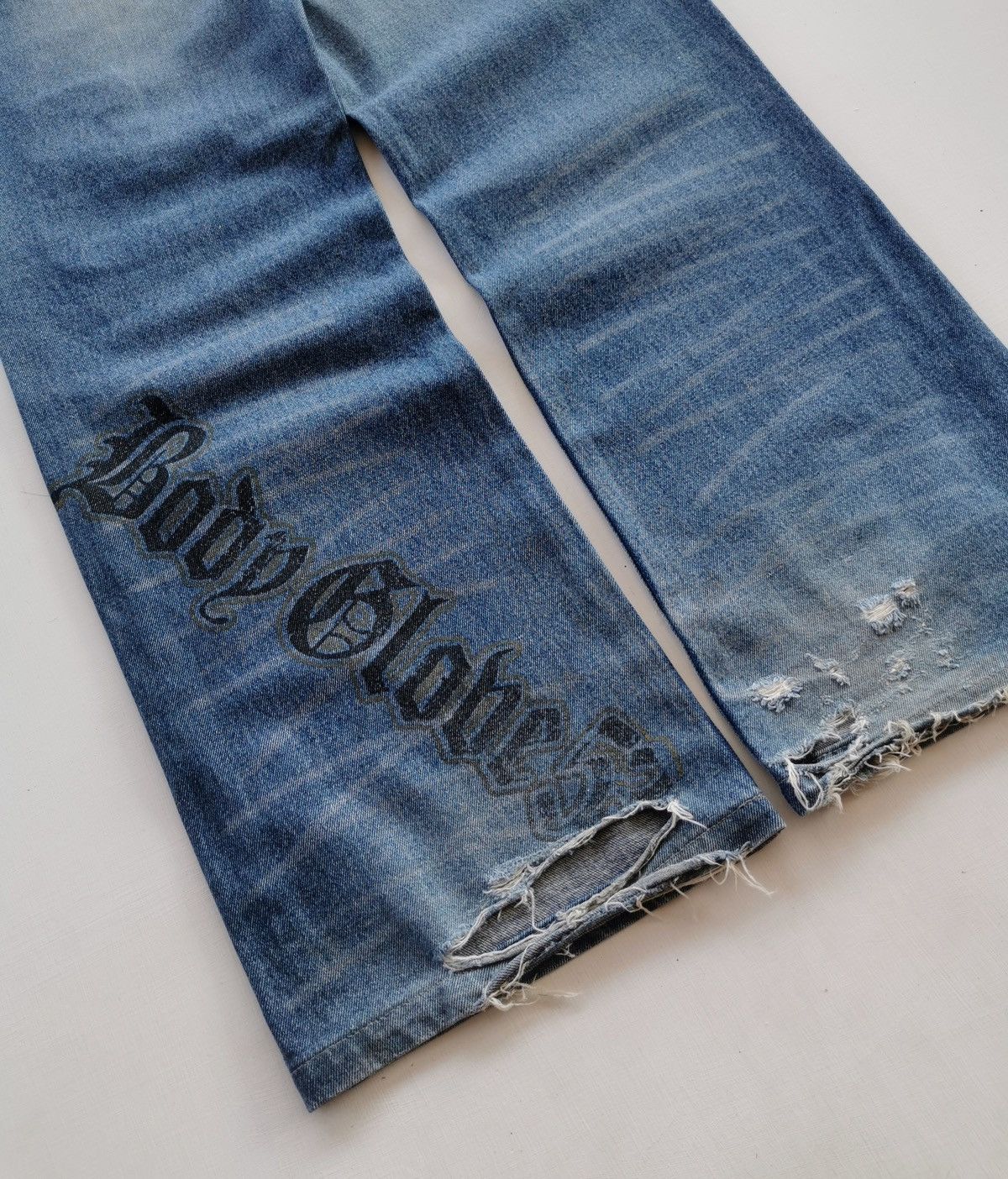 Vintage Vintage Body Glove Signature Print Loose Fit Jeans Size US 33 - 6 Thumbnail