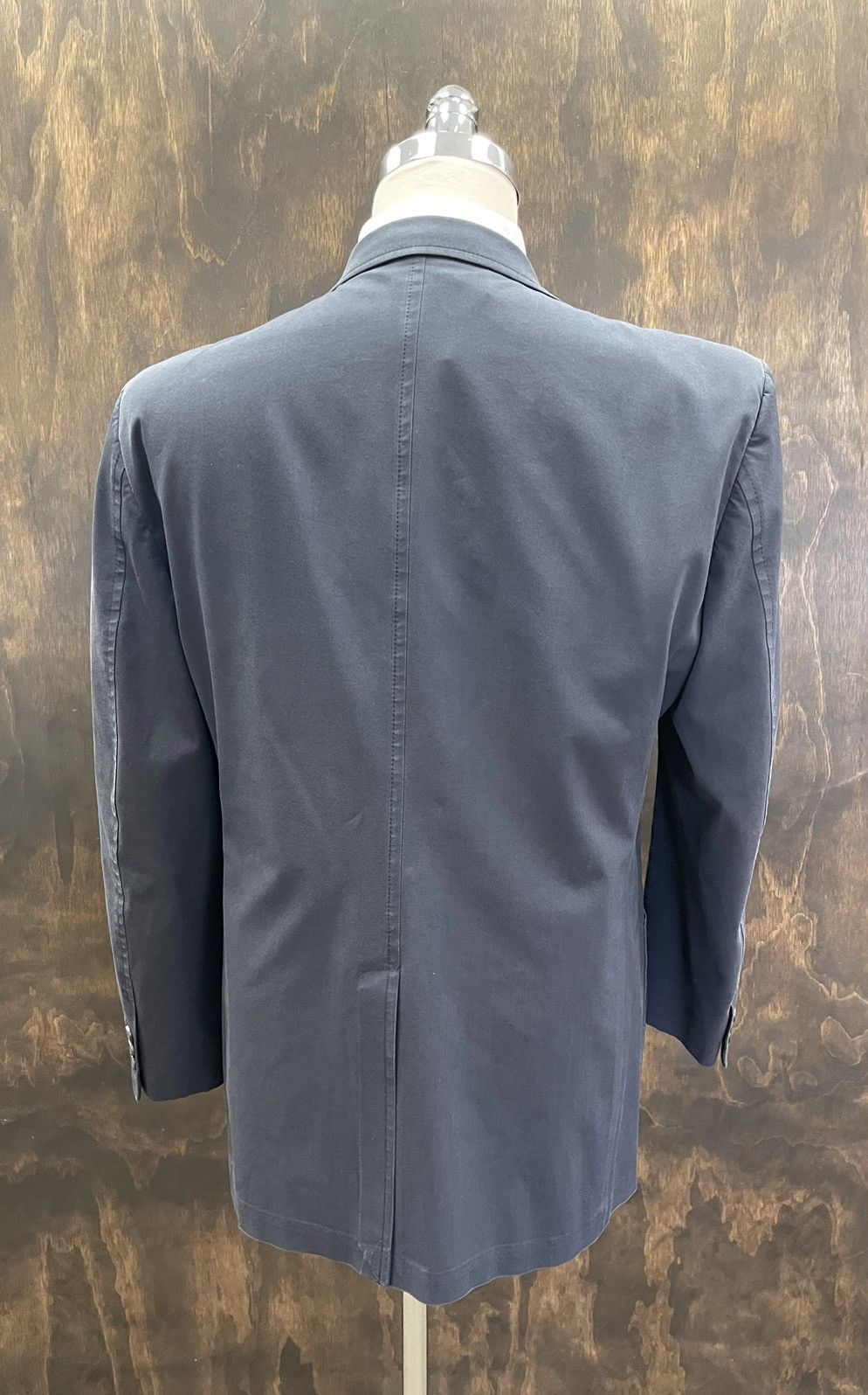 Prada Cotton Blend Patch Pocket Blazer Size 46R - 4 Thumbnail