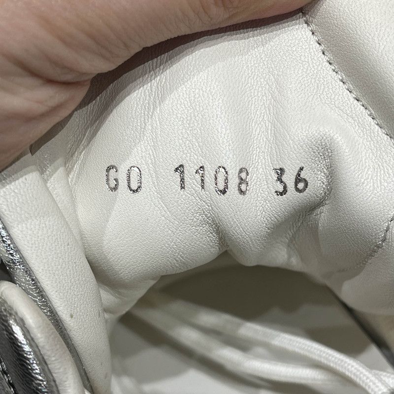 Louis Vuitton Louis Vuitton Casual Silver Sneakers -2508 Size US 5.5 / EU 38 - 5 Thumbnail