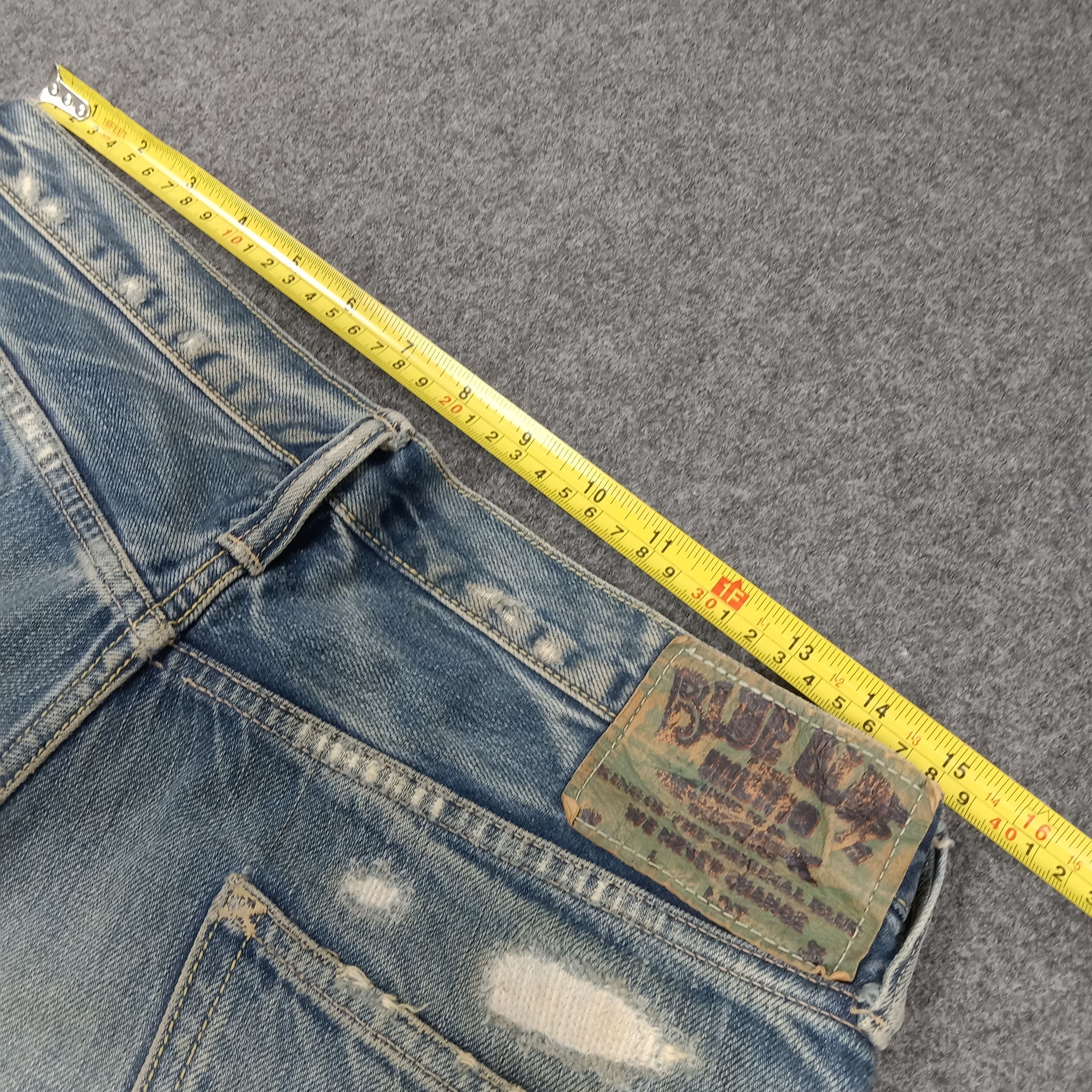 Blue Blue Japan Blue Blue Japan Distressed Denim Jeans E1A34 Size US 32 / EU 48 - 9 Thumbnail