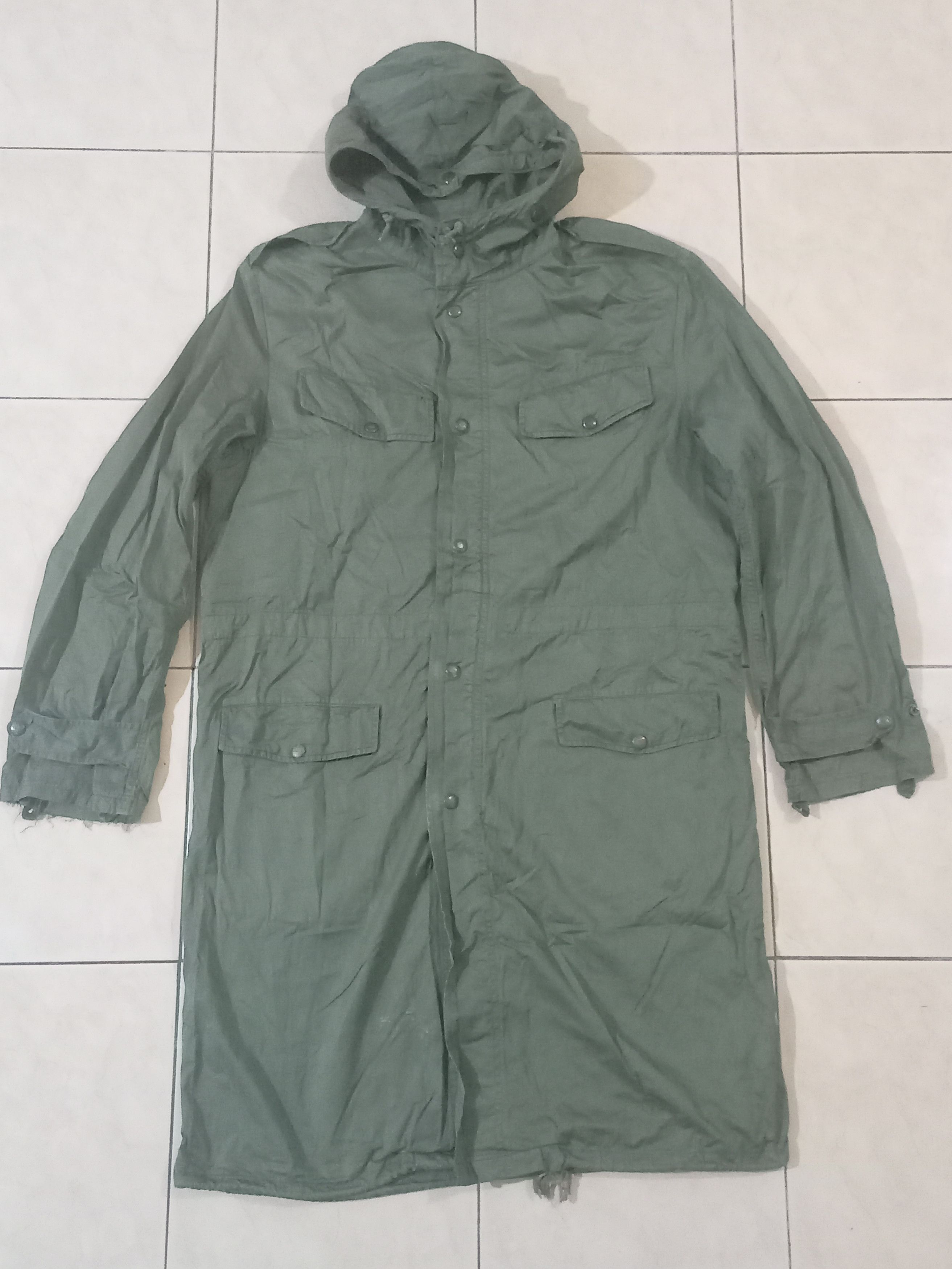Vintage VINTAGE ARMY PARKAS JACKET Size US L / EU 52-54 / 3 - 1 Thumbnail