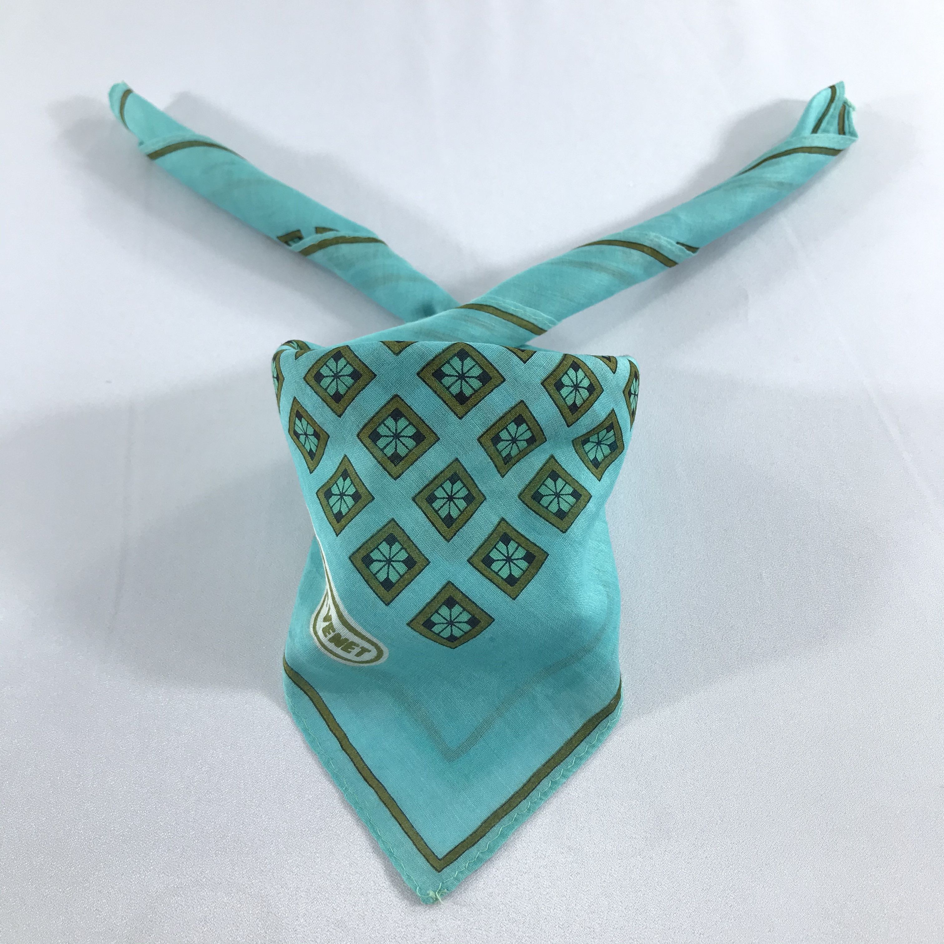 Vintage Philippe Venet Handkerchief Neckerchief Bandana H938 Size ONE SIZE - 2 Thumbnail