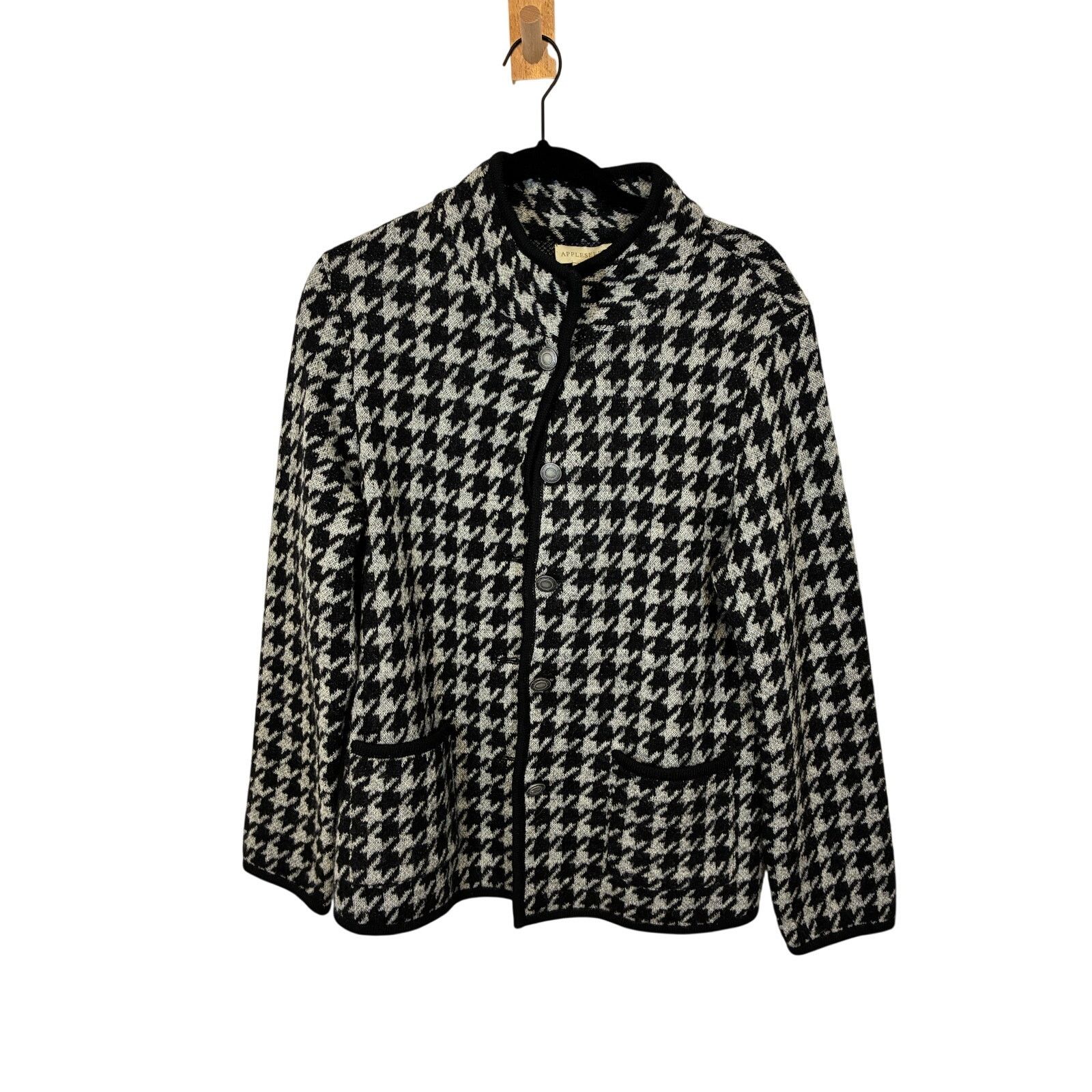 Other Appleseed’s Womens 8 Black White Houndstooth M Size M / US 6-8 / IT 42-44 - 1 Thumbnail