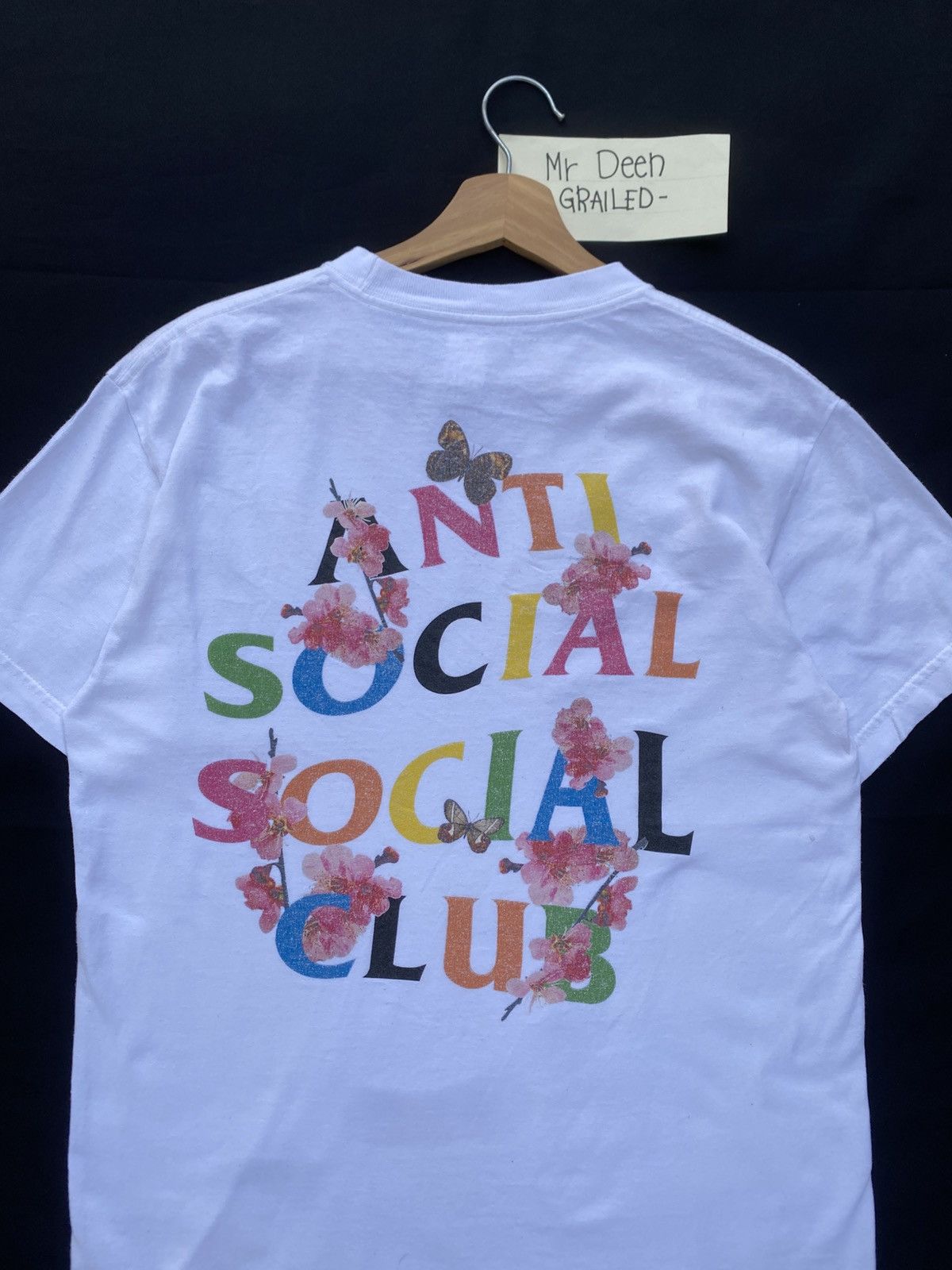 Anti Social Social Club Rare Anti Social Social Club Multicolor Spellout Tshirt Size US M / EU 48-50 / 2 - 6 Thumbnail
