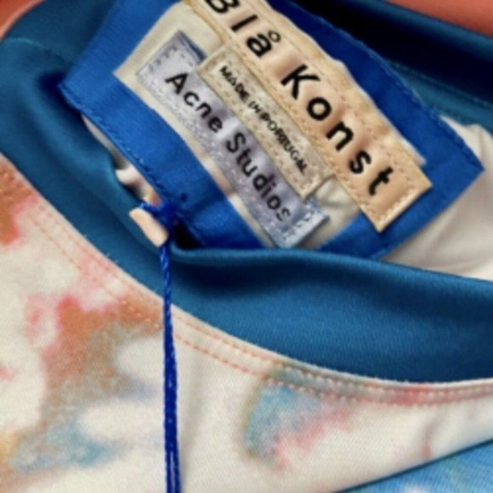 Acne Studios Acne Meow Super 8 Top Flowers Blue M Size M / US 6-8 / IT 42-44 - 4 Thumbnail