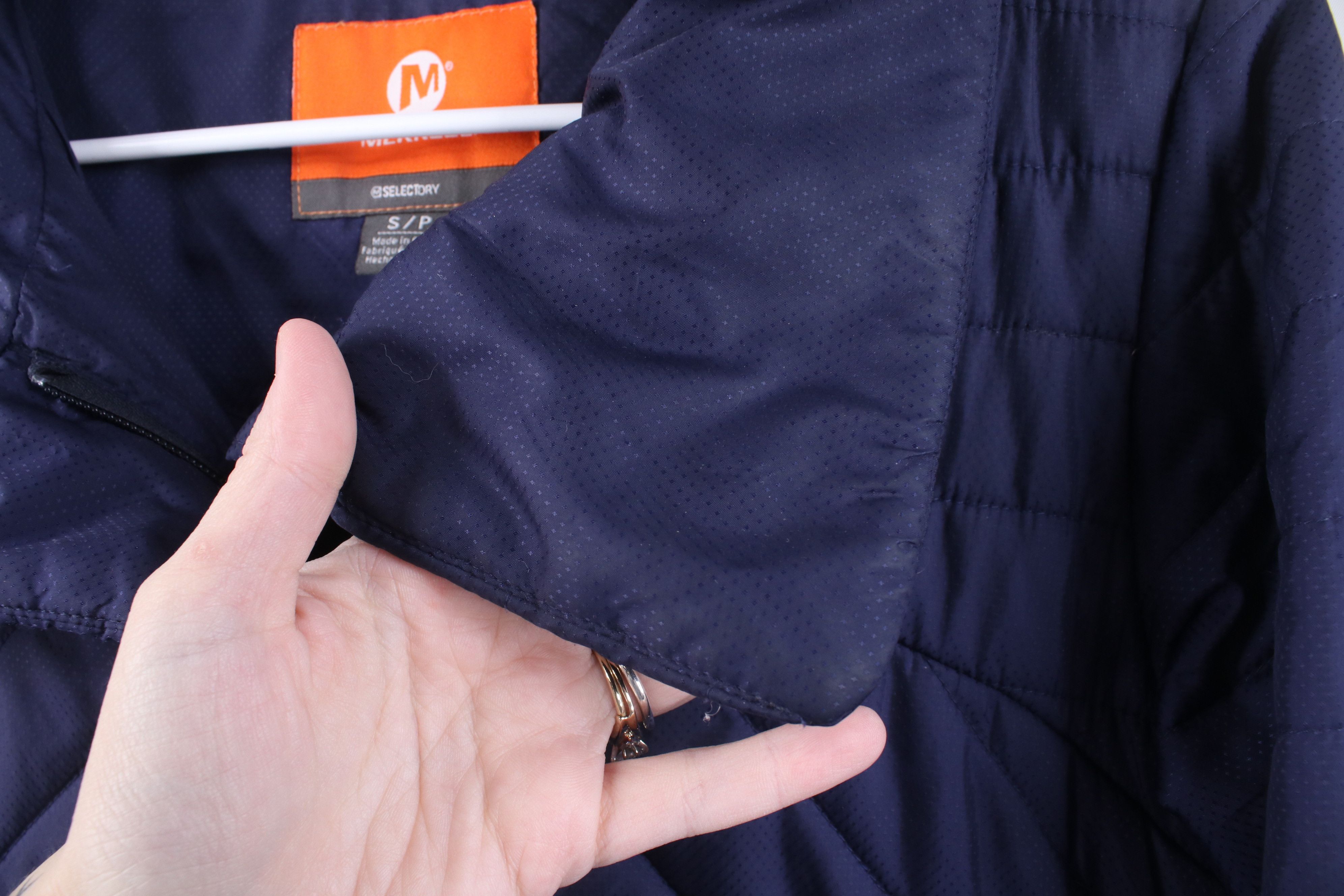 Merrell Merrell Select Dry Waterproof Puffer Parka Jacket Blue Size S / US 4 / IT 40 - 5 Thumbnail