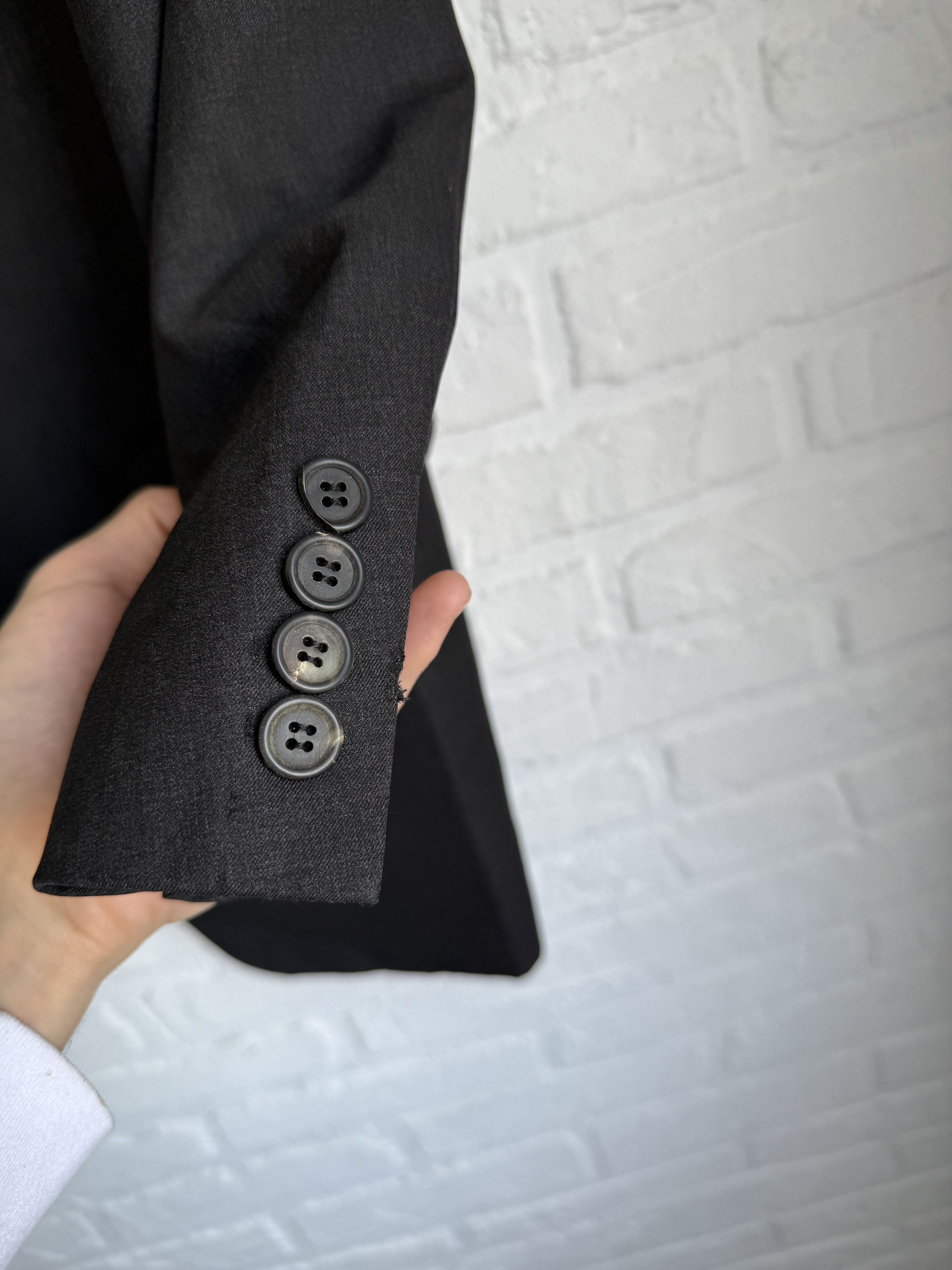 Prada Vintage Prada gray wool blazer size M 50r Size 50R - 9 Thumbnail