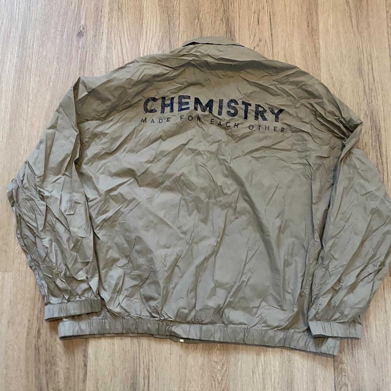 Coach Khaki & green vintage 90s Chemistry bomber jacket Size US XL / EU 56 / 4 - 1 Thumbnail