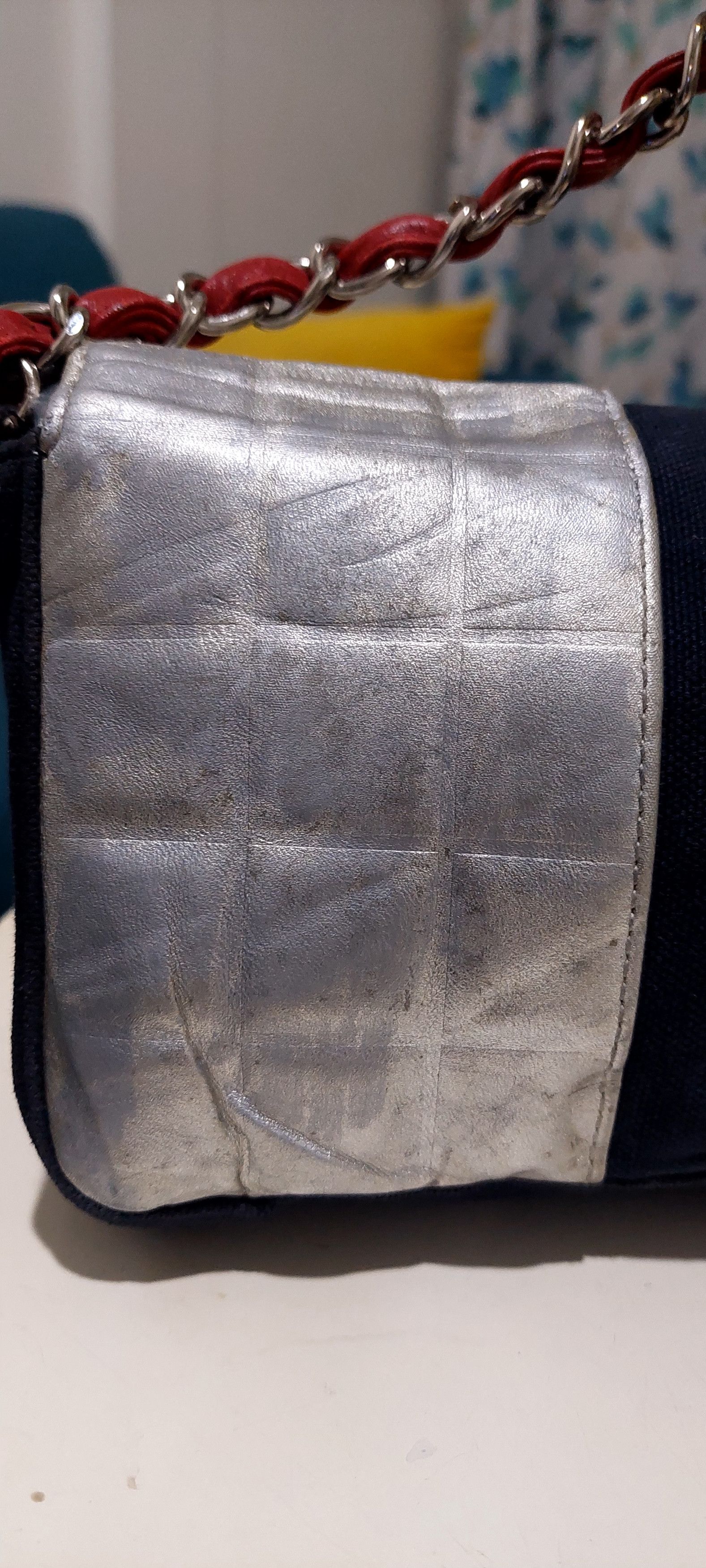 Chanel Chanel Number Five Denim Shoulder Size ONE SIZE - 4 Thumbnail