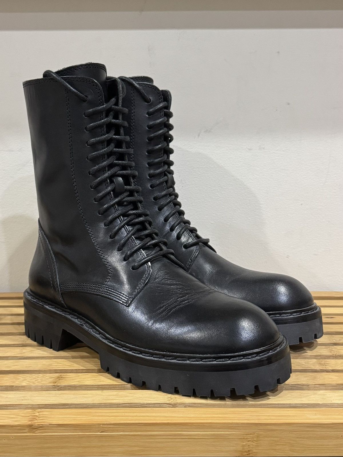 Ann Demeulemeester Ann Demeulemeester Danny Leather Ankle Boots