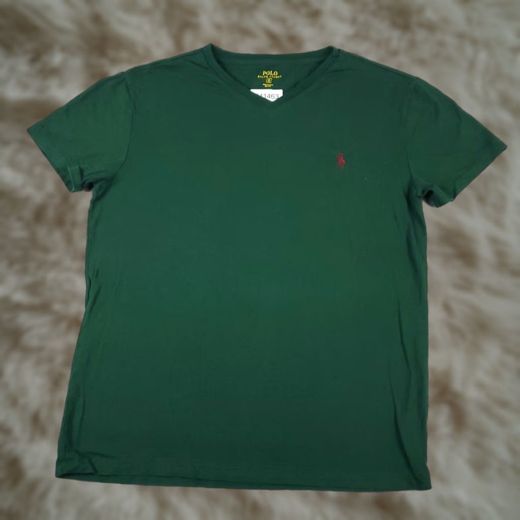 Ralph Lauren Polo Ralph Lauren T Shirt Small Green Cotton Logo Short Sleeve Classic Mens Size US S / EU 44-46 / 1 - 1 Thumbnail