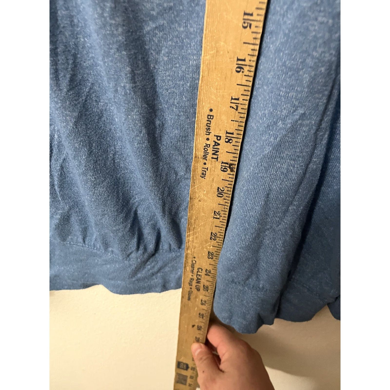 Buffalo David Bitton Buffalo Sweater Women L Blue Be Kind Lettering Pullover Round Neck Casual Size L / US 10 / IT 46 - 5 Thumbnail