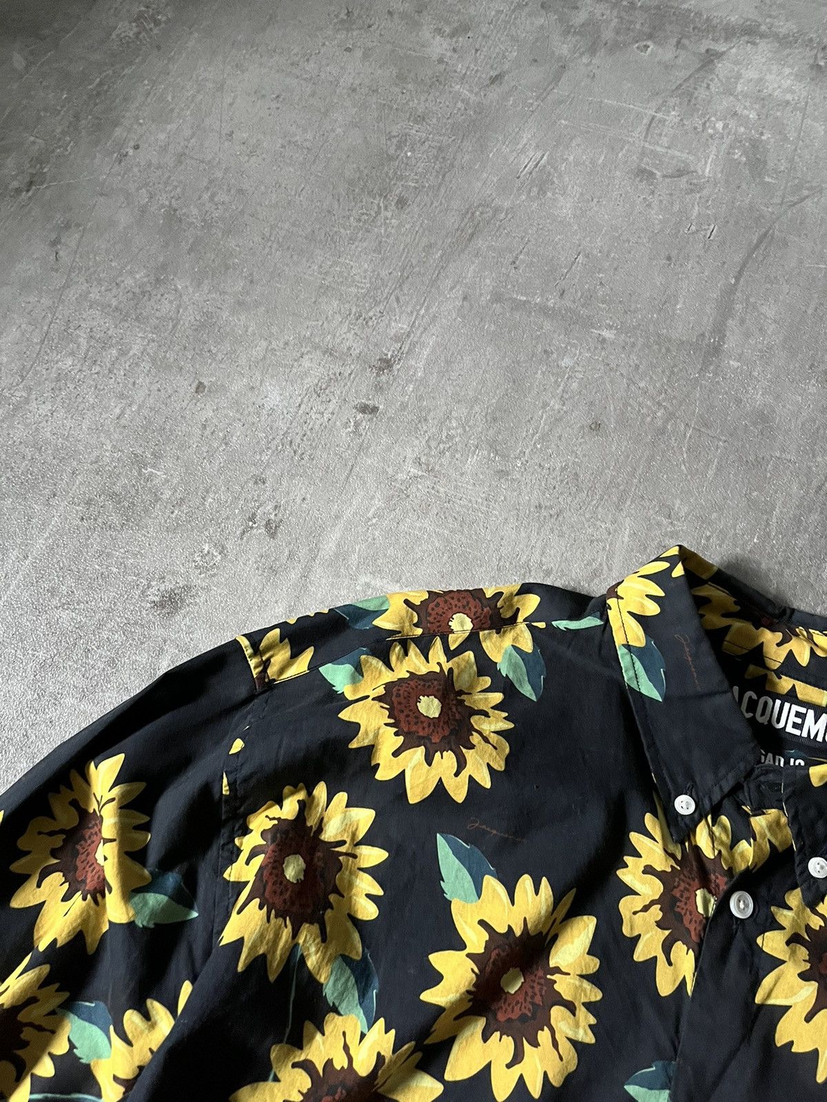 Jacquemus Jacquemus sunflower black button up shirt Size US L / EU 52-54 / 3 - 5 Thumbnail