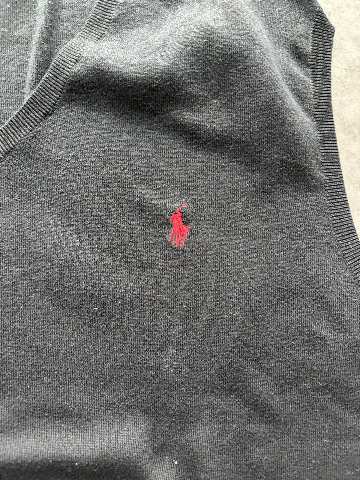 Polo Ralph Lauren Vintage Y2K Polo Ralph Lauren Pima Cotton Sweater Vest Size US XXL / EU 58 / 5 - 2 Thumbnail