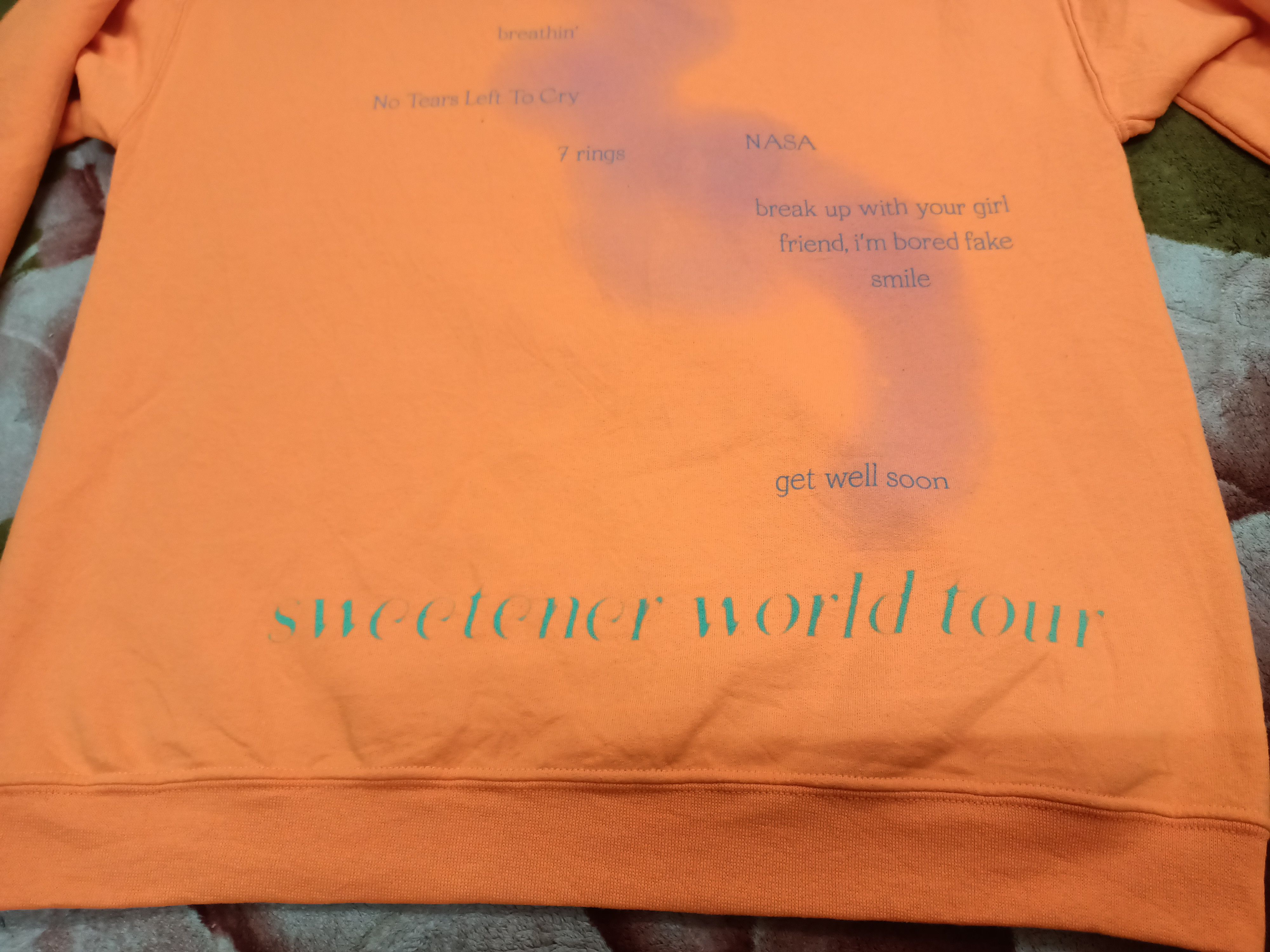 Band Tees Ariana Grande Sweetener World Tour sweatshirt Size M / US 6-8 / IT 42-44 - 6 Thumbnail