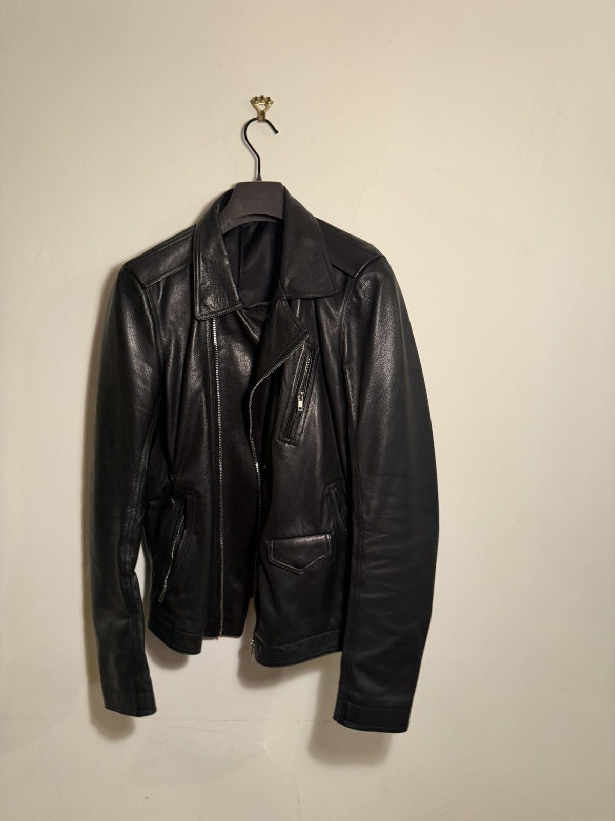 Rick Owens Rick Owens Stooges Leather Jacket Size US M / EU 48-50 / 2 - 3 Thumbnail