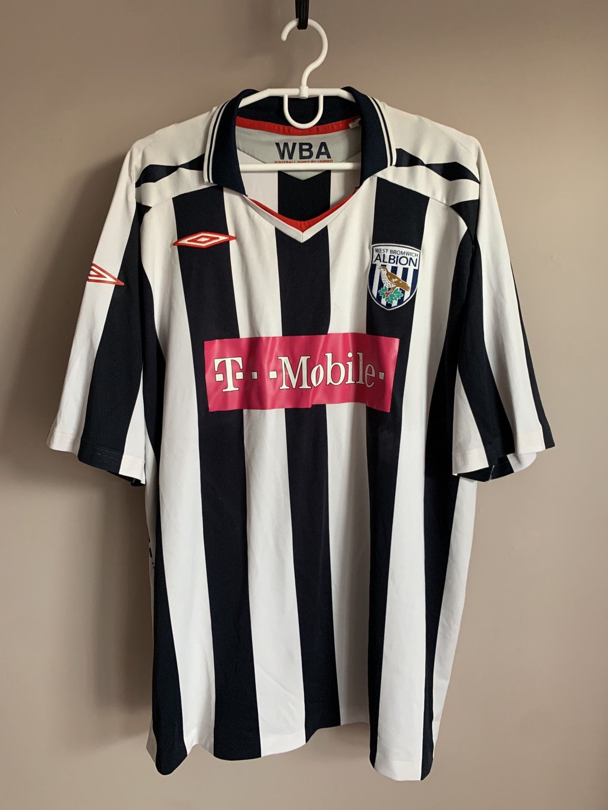 Umbro West Bromwich Albion Home Football Shirt Umbro Vintage 3XL Size US XXL / EU 58 / 5 - 1 Thumbnail