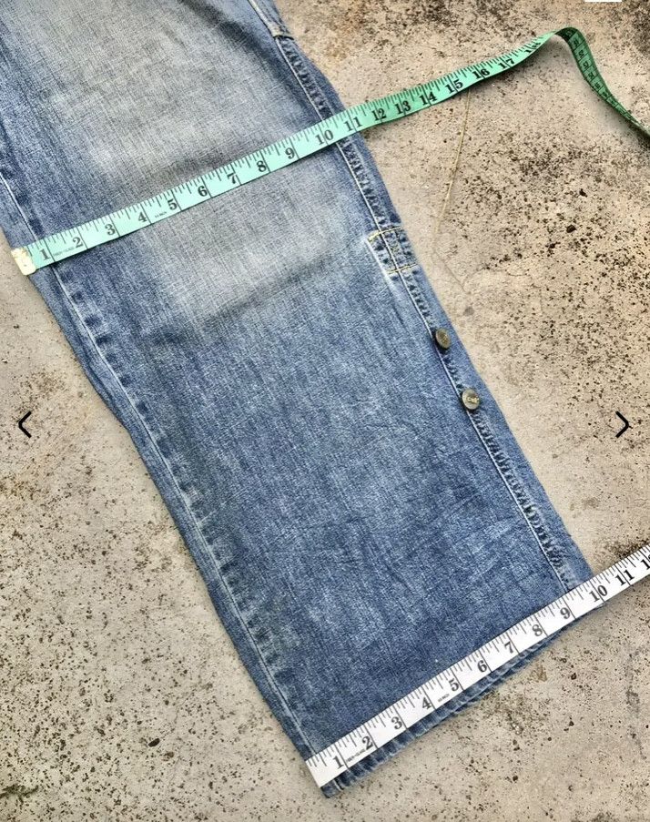 FCUK BAGGY WIDE LEG CARPENTER DENIM BY FCUK Size 33" - 8 Thumbnail