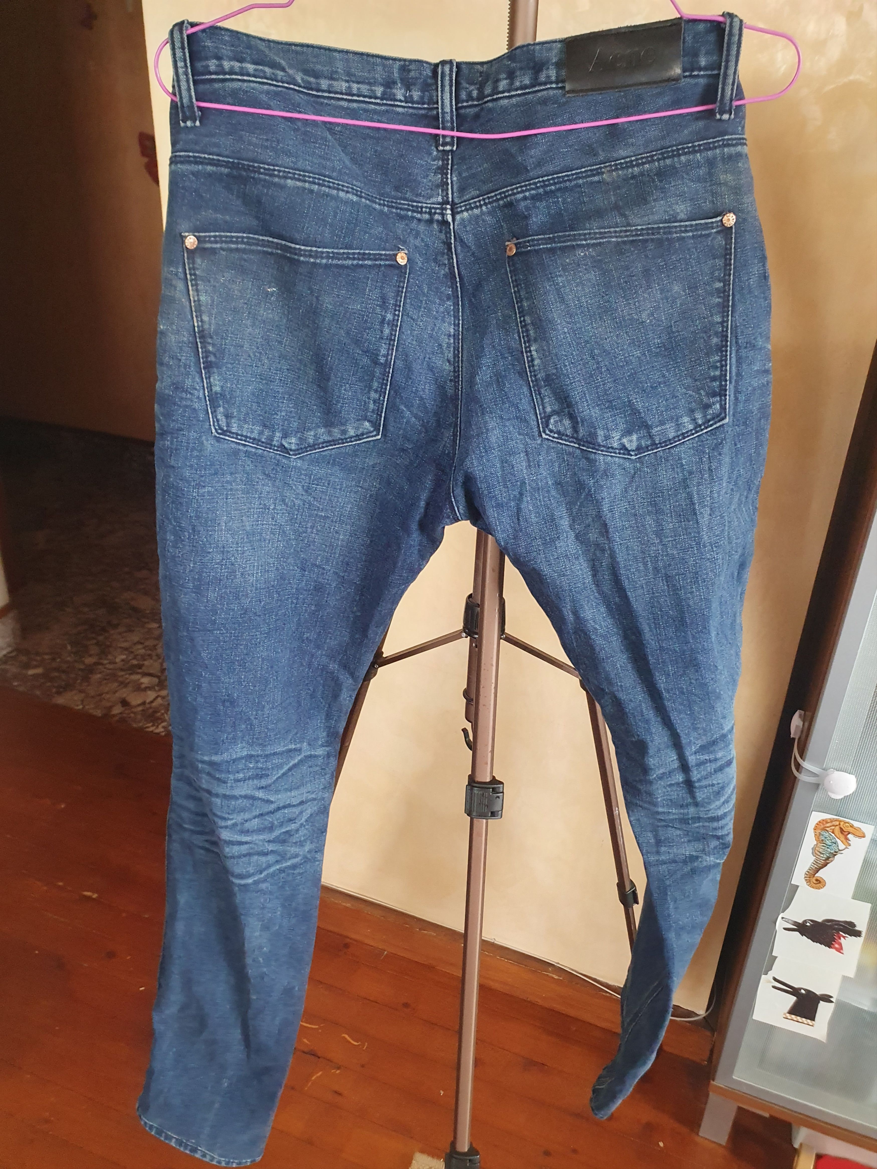 Acne Studios Acne Studios Max Strike Jeans sz 31x34 Size US 31 - 2 Thumbnail
