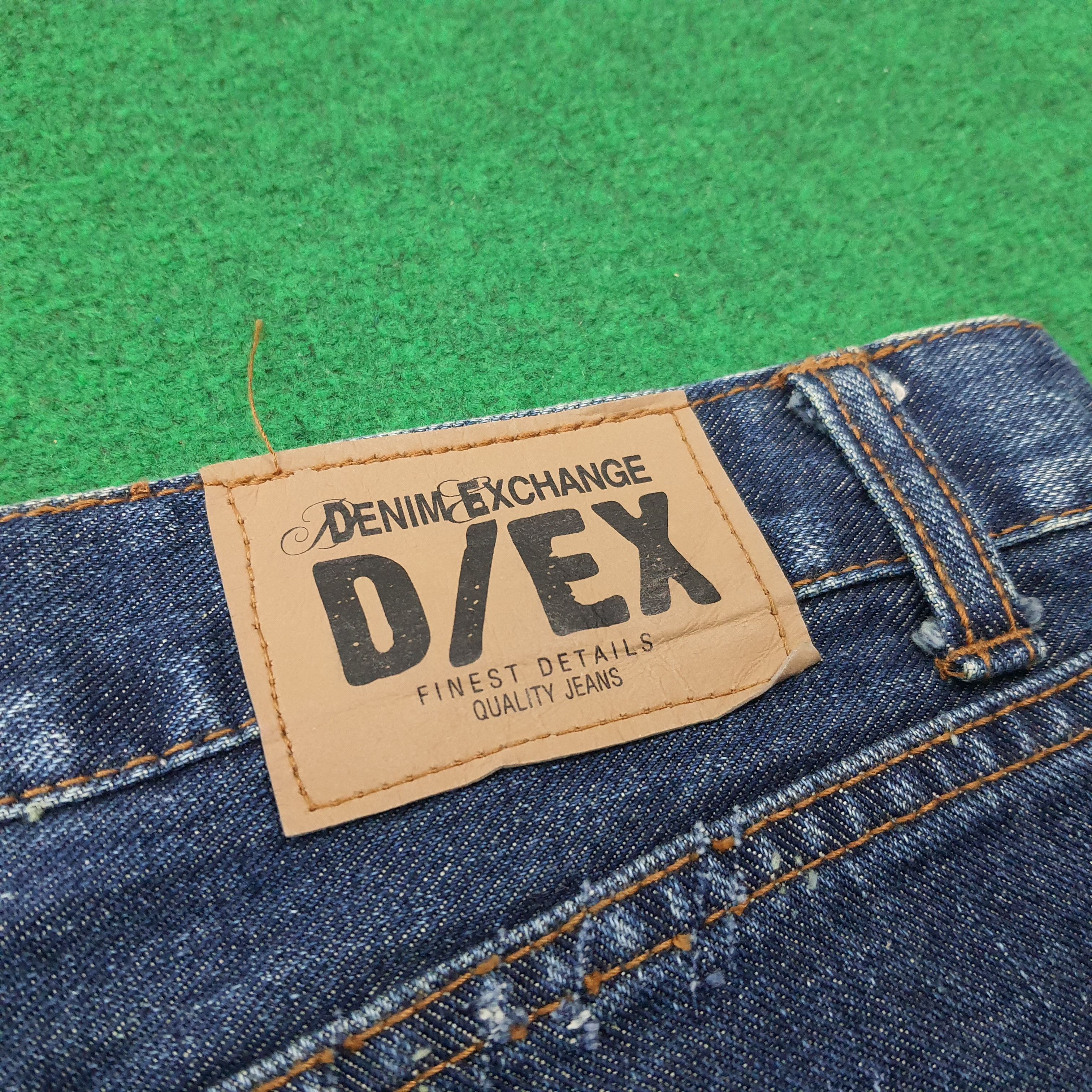 Vintage Vintage D/EX Denim Exchange Distressed Paint Jeans C272N2 Size US 33 - 7 Thumbnail