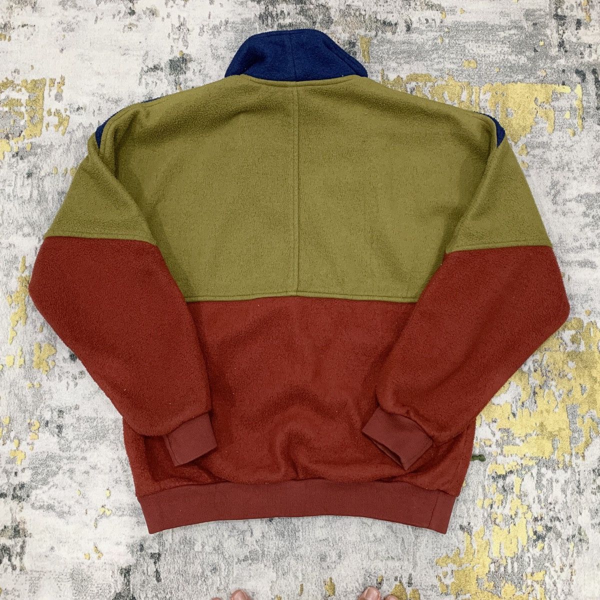 Patagonia VINTAGE 90s CARIBEE AUSTRALIA COLOUR BLOCK FLEECE JACKET Size US M / EU 48-50 / 2 - 4 Thumbnail