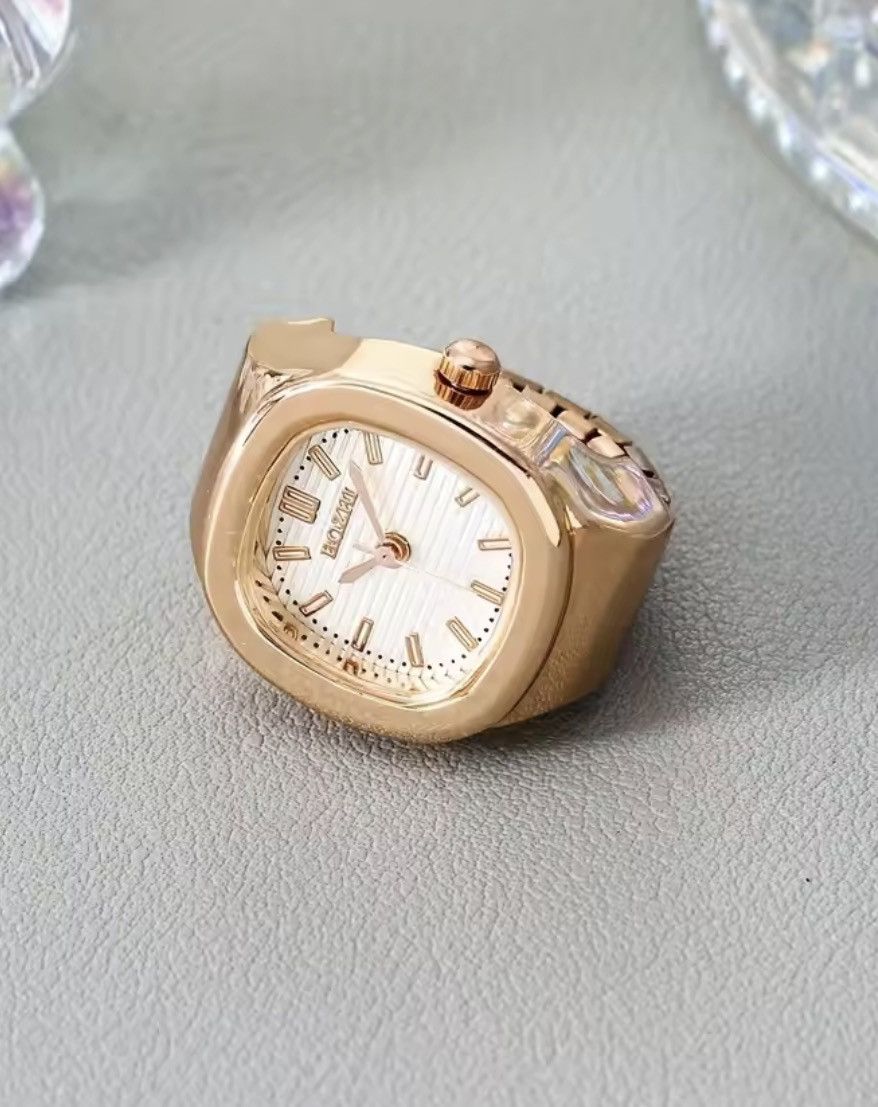 Jewelry Y2K Style Watch Finger Ring Size ONE SIZE - 3 Thumbnail