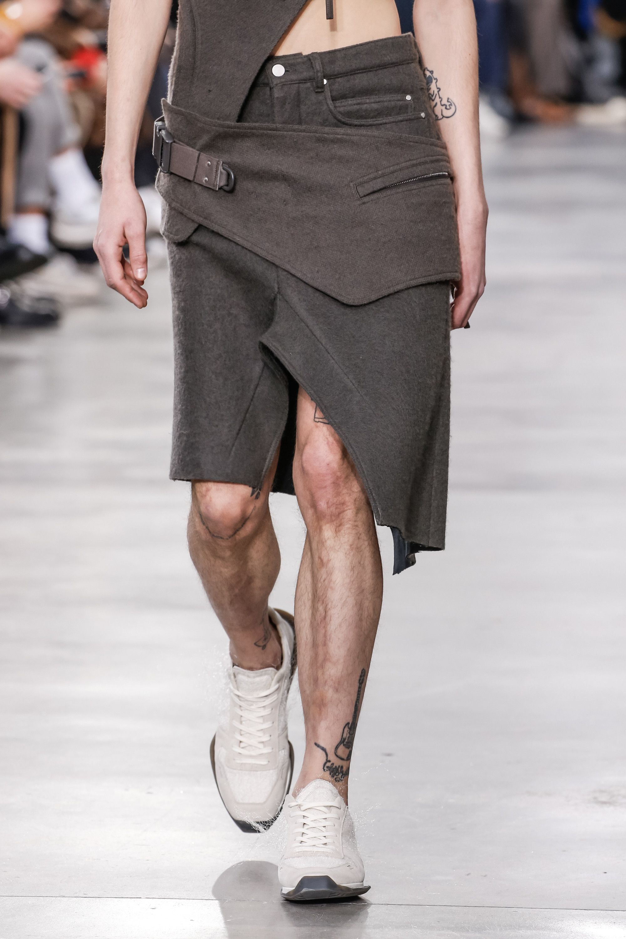 Rick Owens Rick Owens Oblique Lace Up Runner - Mainline FW18 Size US 8 / EU 41 - 21 Thumbnail