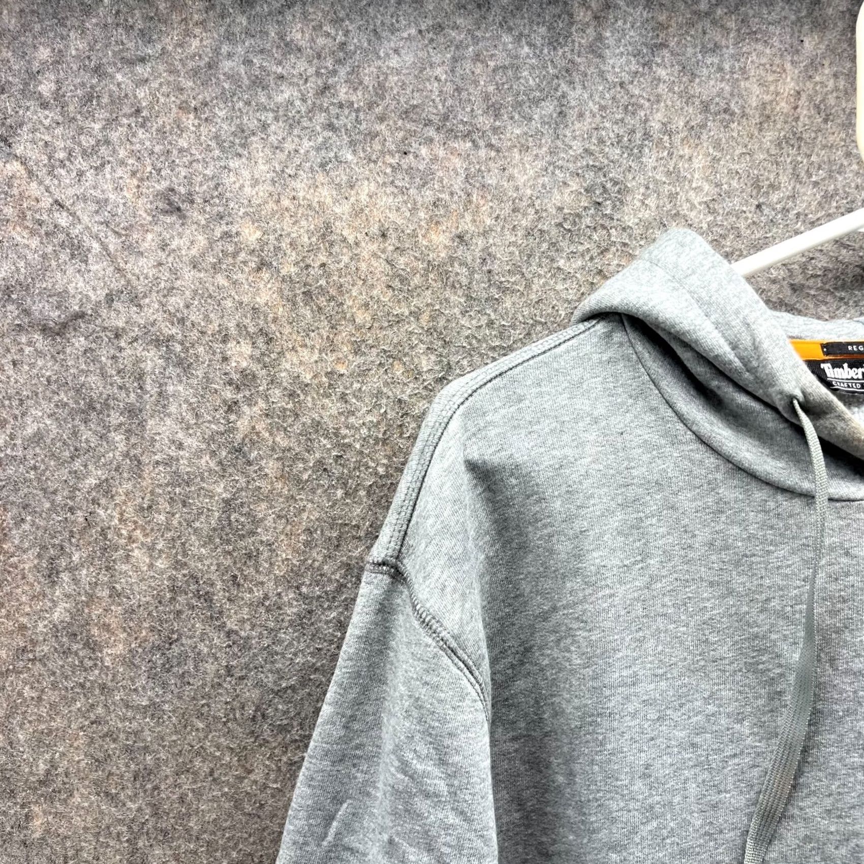 Timberland Timberland Sweater Hooded Pullover Men Medium Gray Fleece Jacket Logo Vintage No Size US M / EU 48-50 / 2 - 6 Thumbnail