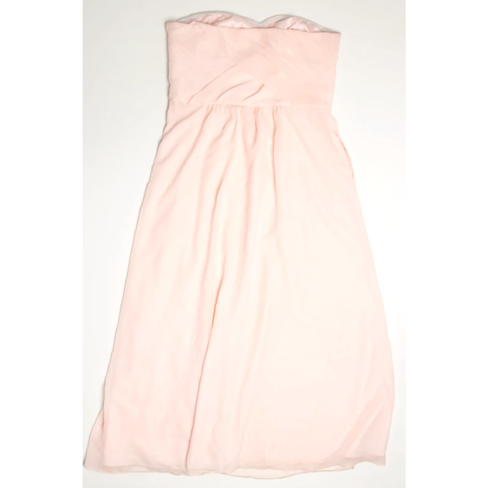 Pinko VINTAGE Dove & Dahlia Light Pink Ruched Strapless Prom Dress XL Pink Dress Mens Womens Girls Size XL / US 12-14 / IT 48-50 - 2 Thumbnail