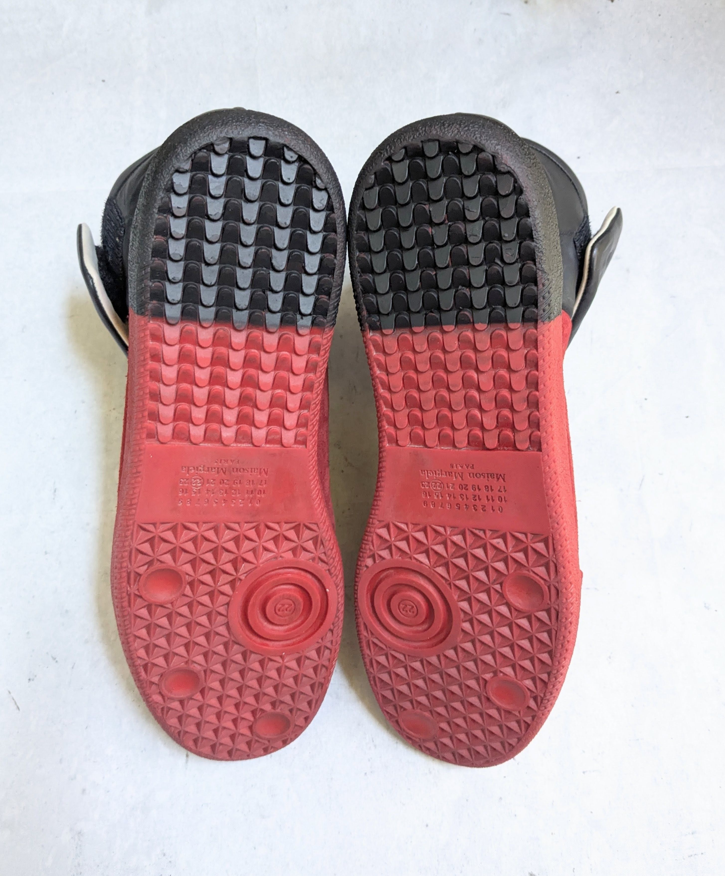 Maison Margiela Maison Margiela Future Red Black 14 47 High Tops Suede Size US 14 / EU 47 - 19 Thumbnail
