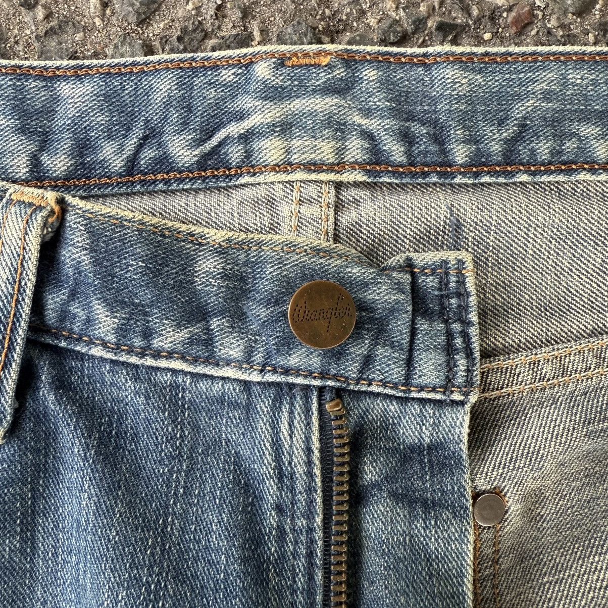 Jean VINTAGE WRANGLER STRAIGHT FADED RUSTY JEAN DENIM PANTS Size US 31 - 8 Thumbnail