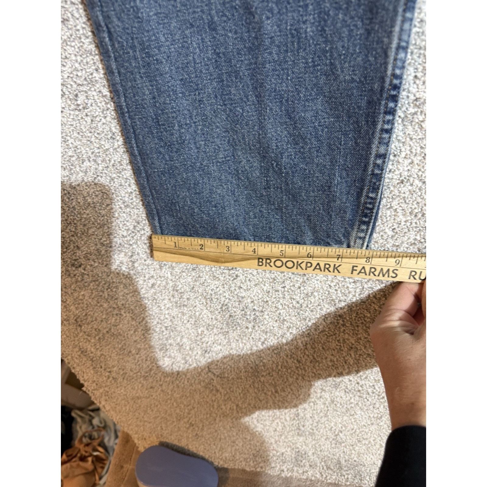 St. Johns Bay Vintage 90s Y2K Jeans Mens 36x29 Straight Leg Grunge Skater Size US 36 / EU 52 - 3 Thumbnail