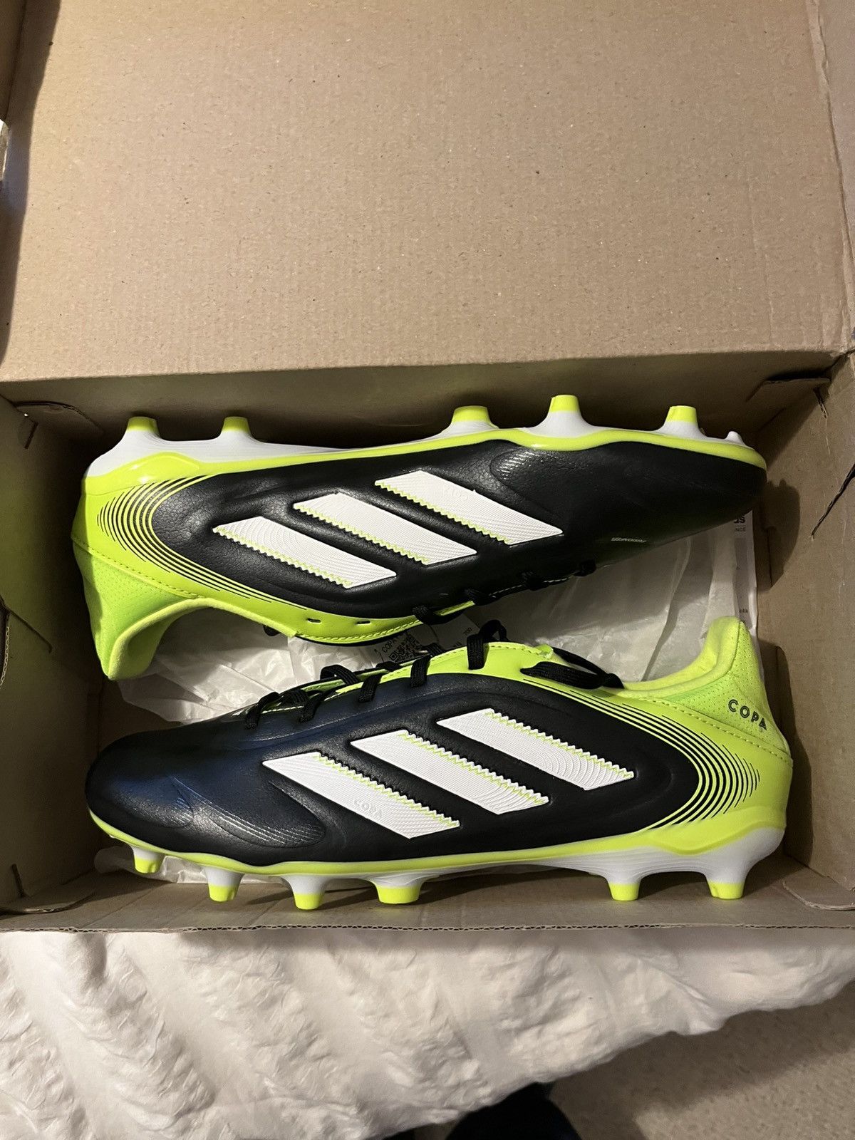 Adidas Adidas copa black and green boots Size US 9.5 / EU 42-43 - 2 Thumbnail