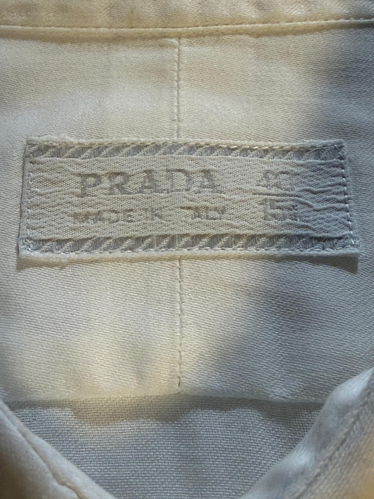 Prada Prada white shirt Size US M / EU 48-50 / 2 - 8 Thumbnail