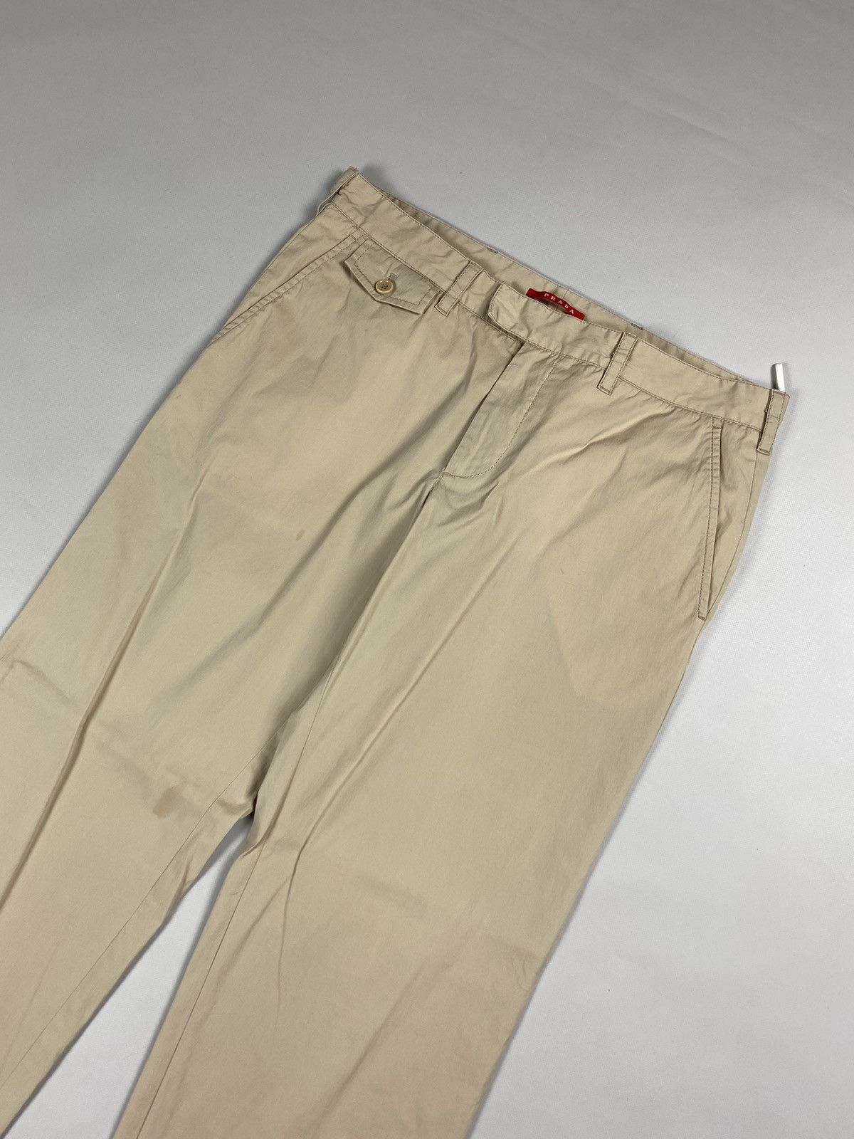 Prada Prada Black Tab men’s chino pants trousers size 52 / Xl Size US 36 / EU 52 - 2 Thumbnail