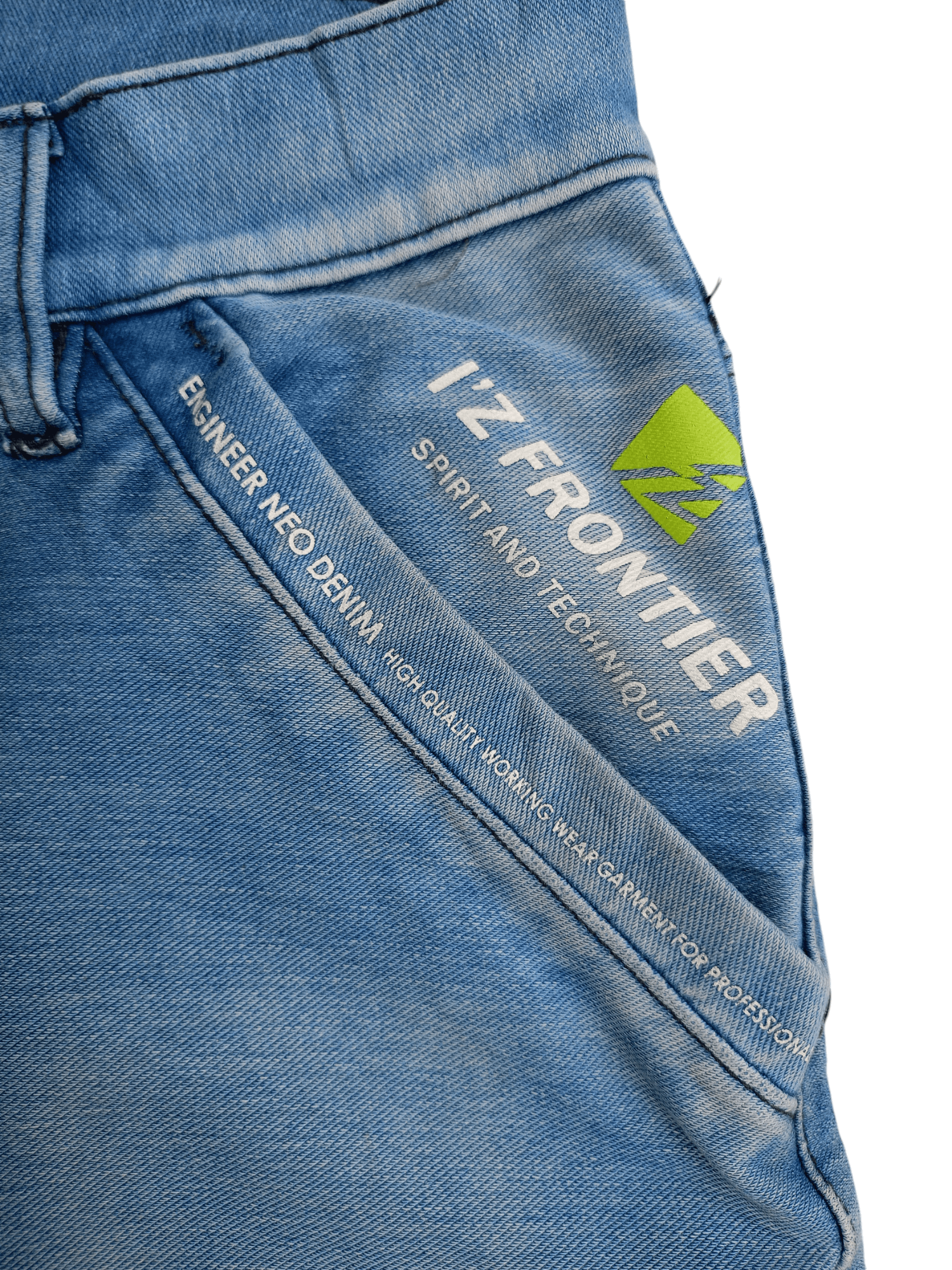 Japanese Brand × Vintage I'Z FRONTIER Neo Engineer Vintage Streetwear Denim Size US 29 - 6 Thumbnail