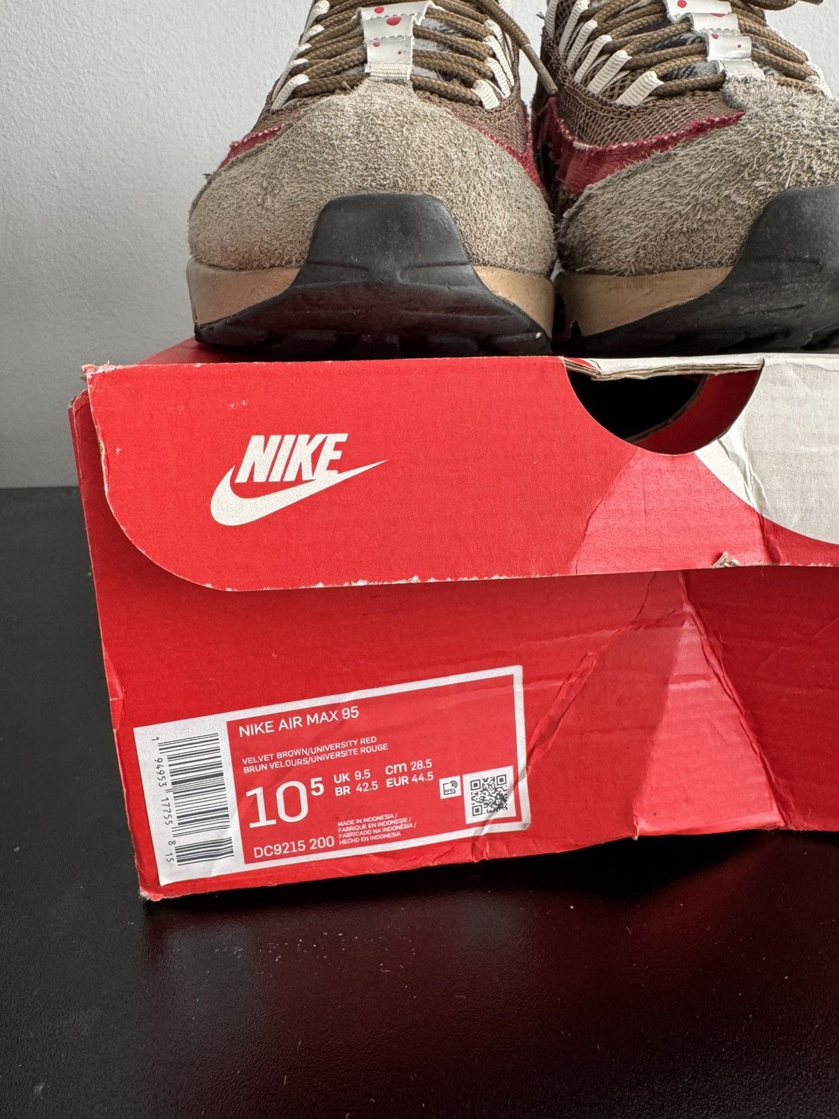 Nike Nike Air Max 95 Freddy Krueger Halloween Brown Red patta sb Size US 10.5 / EU 43-44 - 5 Thumbnail
