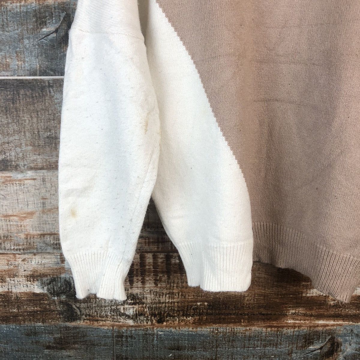 Homespun Knitwear × Japanese Brand DL Japanese Brand Beige Knitwear #C677 Size M / US 6-8 / IT 42-44 - 13 Thumbnail