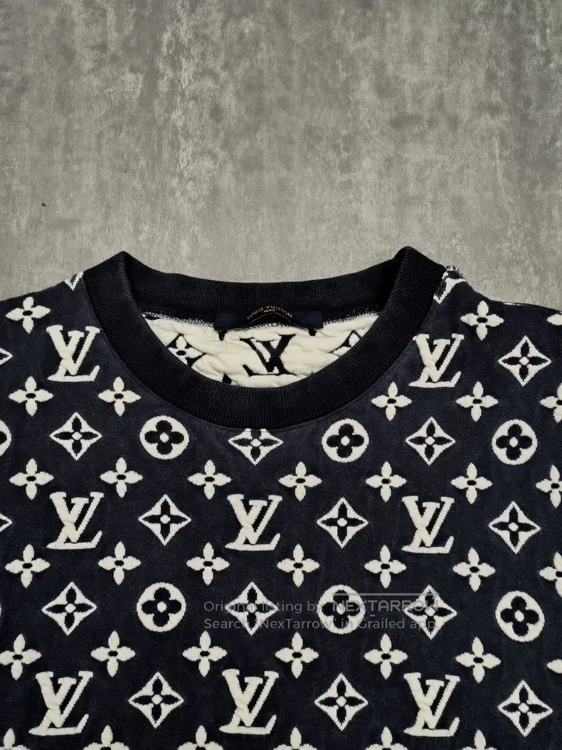 Other Louis Vuitton Blue print jacquard crew neck long sleeve sw Size US M / EU 48-50 / 2 - 3 Thumbnail