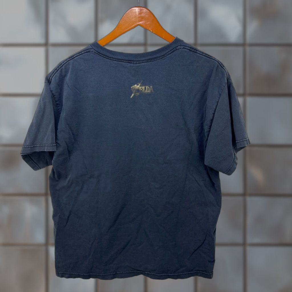Nintendo VINTAGE Nintendo Zelda Sun Faded Black Shirt Large Size US L / EU 52-54 / 3 - 1 Thumbnail