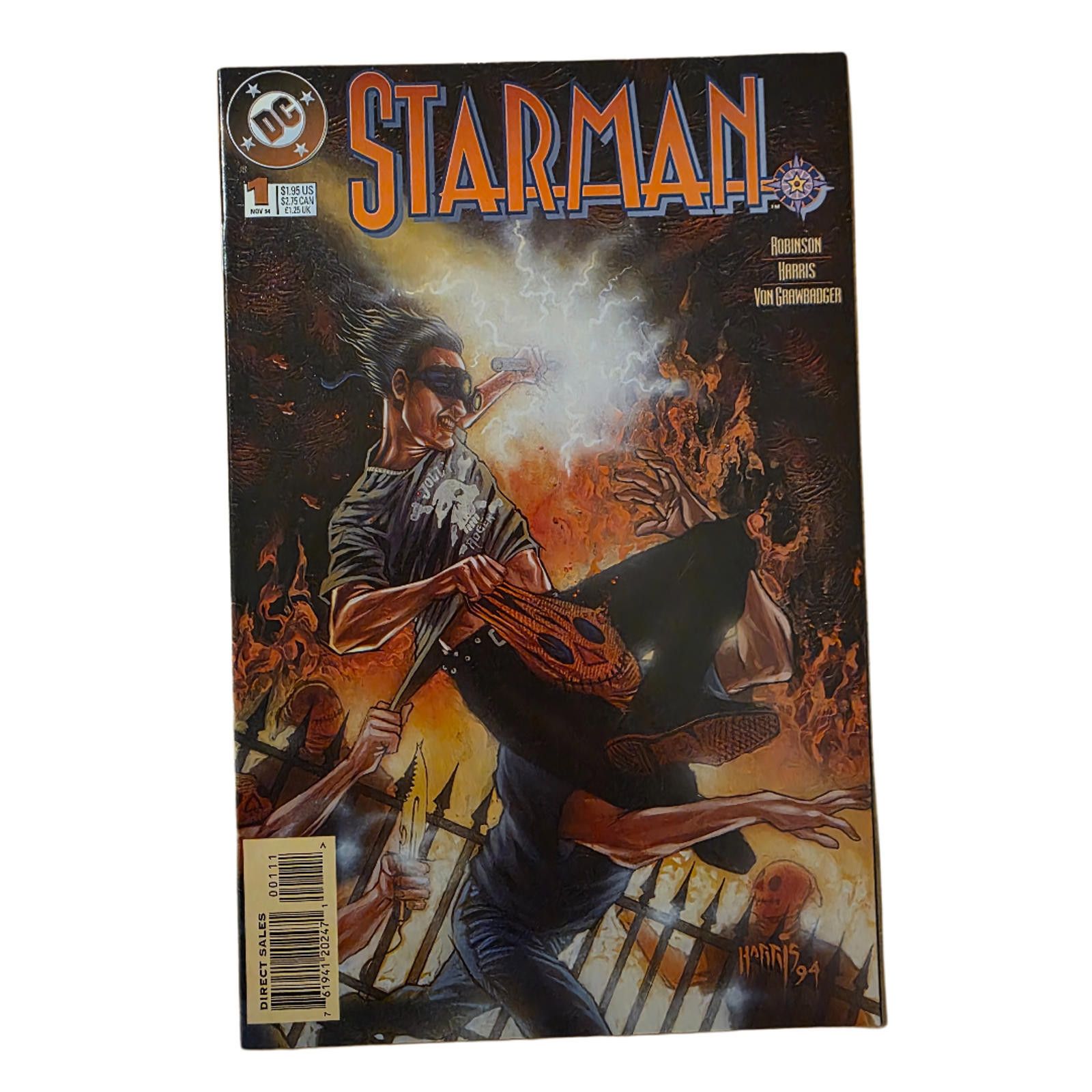 DC Comics Starman #1 1994 DC Comic Near Mint (C) Size ONE SIZE - 1 Thumbnail