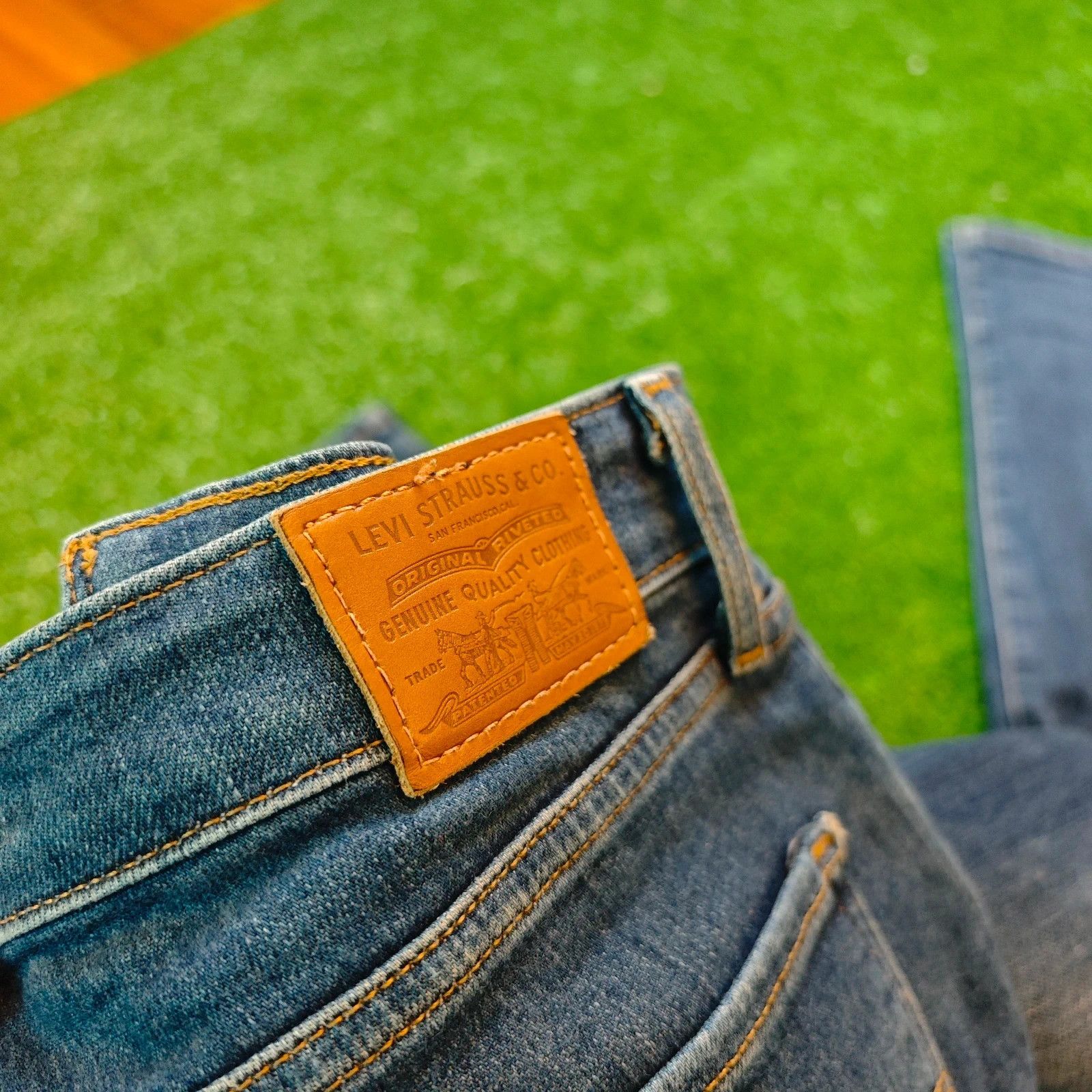 Levi's Levi's 721 Jeans Womens 28 blue high rise skinny denim Size 28" / US 6 / IT 42 - 5 Thumbnail